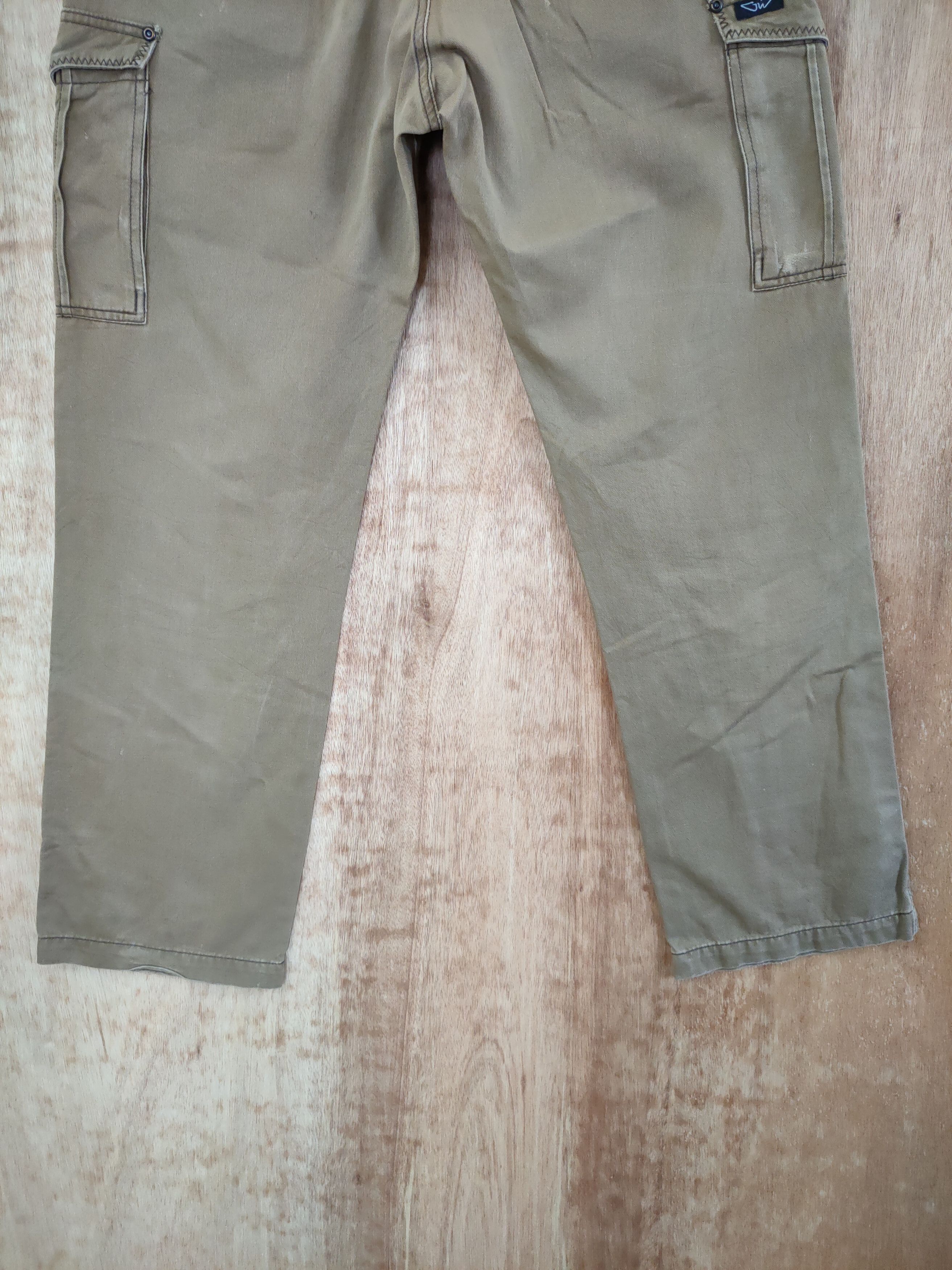 Japanese Brand DL Japan distressed dirty cargo pants #46-256T Size US 32 / EU 48 - 7 Thumbnail