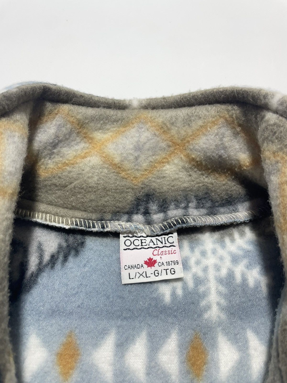 Vintage Vintage Printed Fleece Wolfs Vest Size US L / EU 52-54 / 3 - 7 Thumbnail