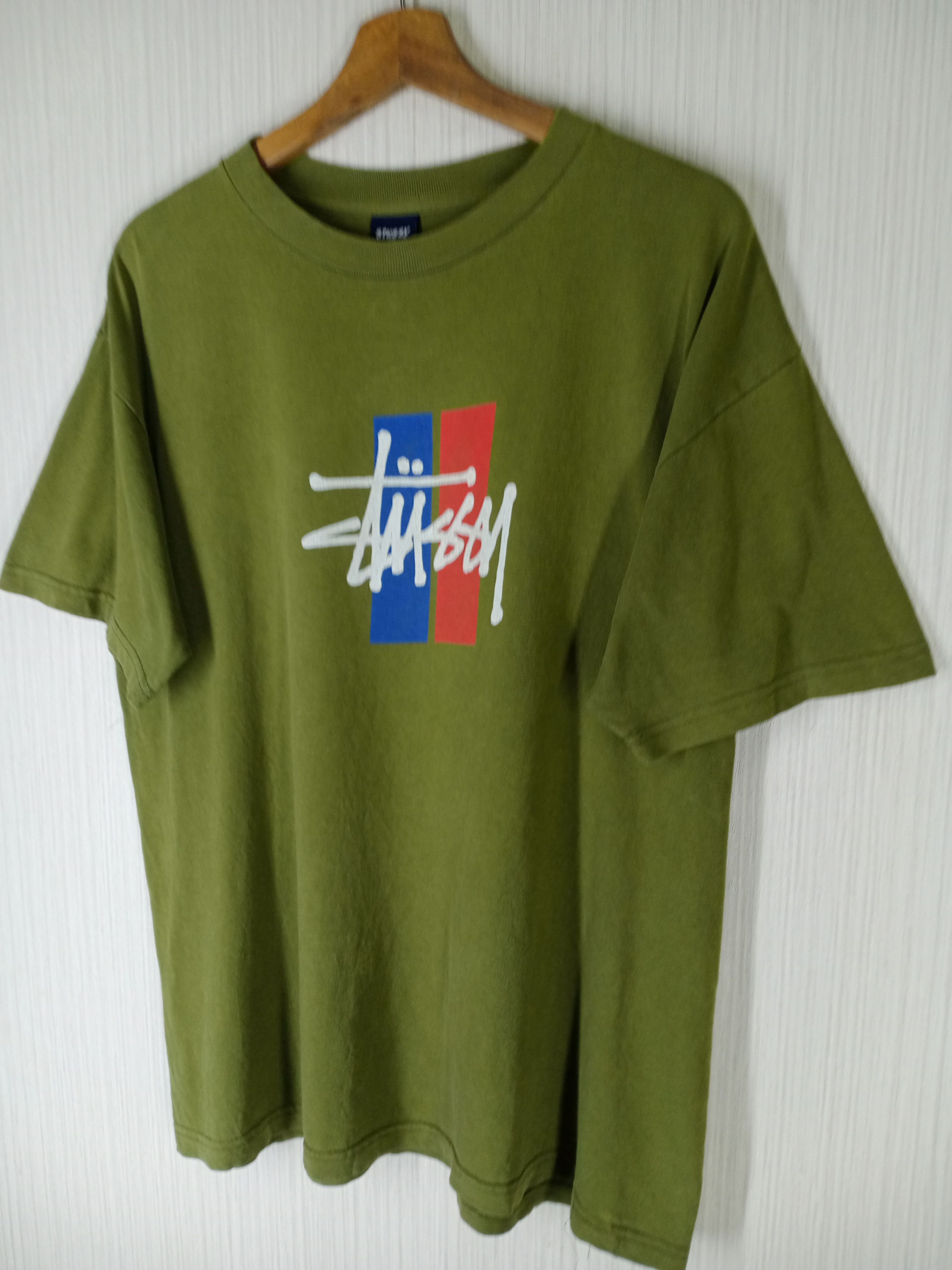Stussy Rare Vintage 90s Stussy Big Logo Tshirt Size US L / EU 52-54 / 3 - 3 Thumbnail