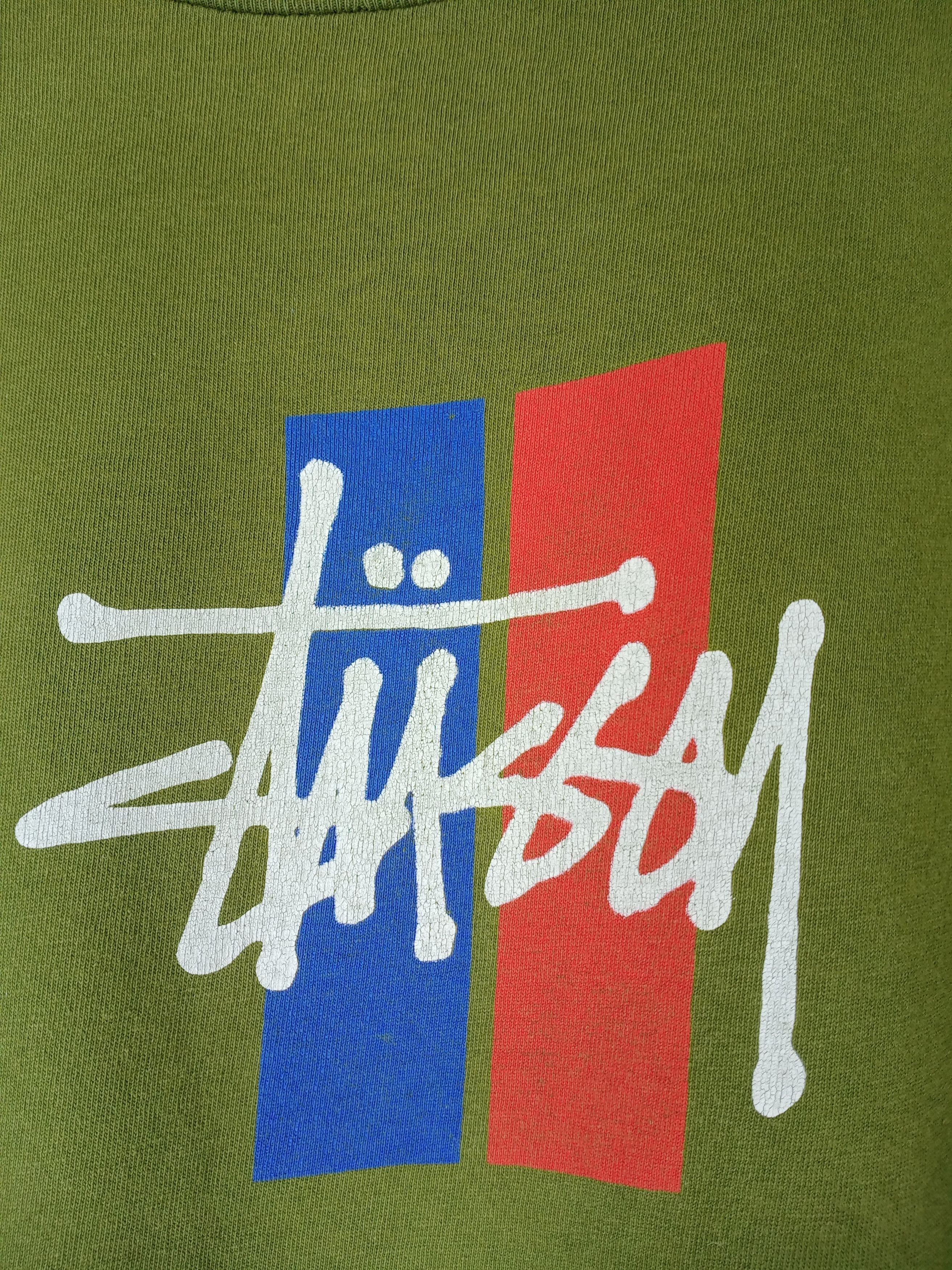 Stussy Rare Vintage 90s Stussy Big Logo Tshirt Size US L / EU 52-54 / 3 - 4 Thumbnail