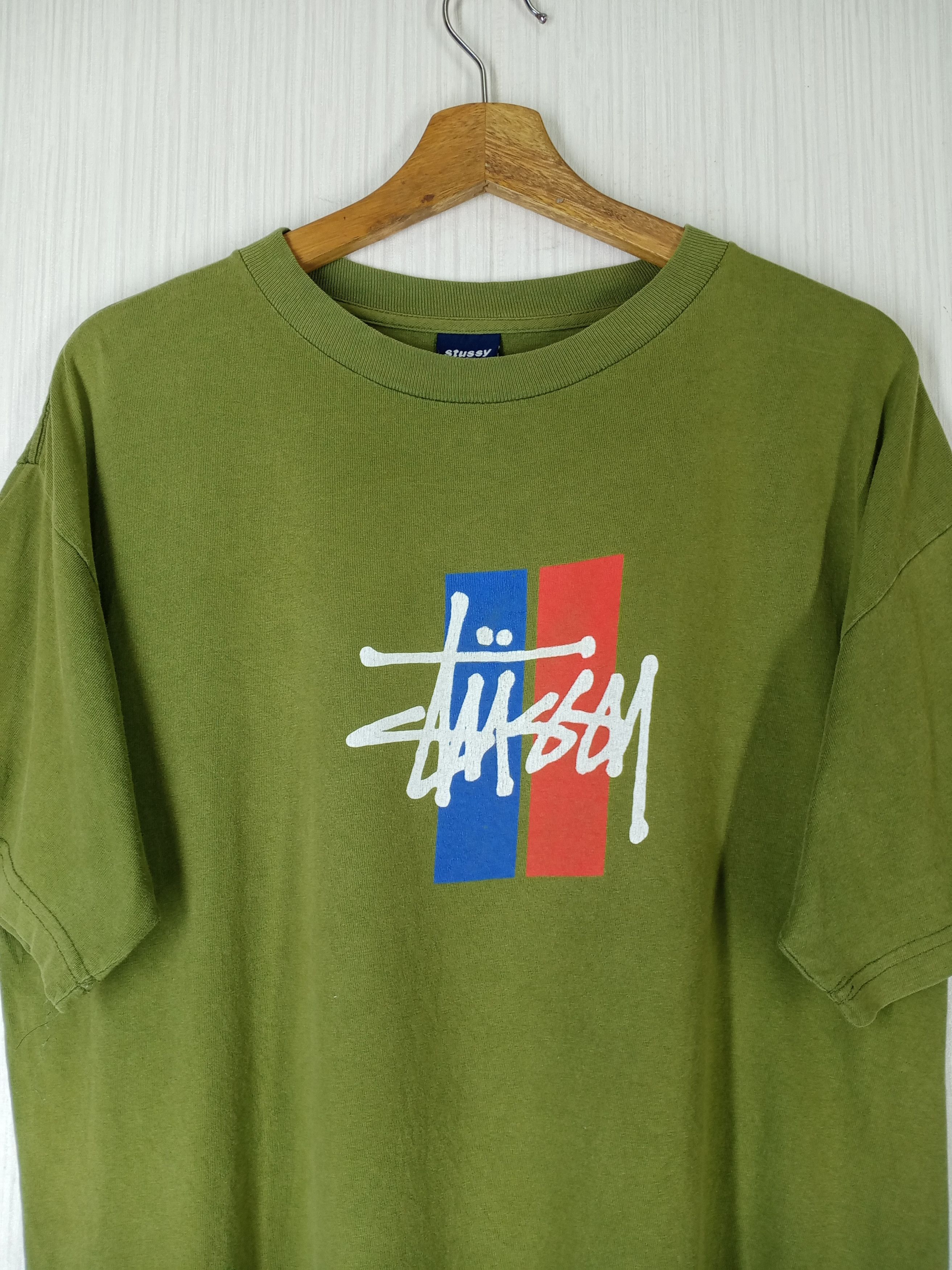 Stussy Rare Vintage 90s Stussy Big Logo Tshirt Size US L / EU 52-54 / 3 - 2 Thumbnail