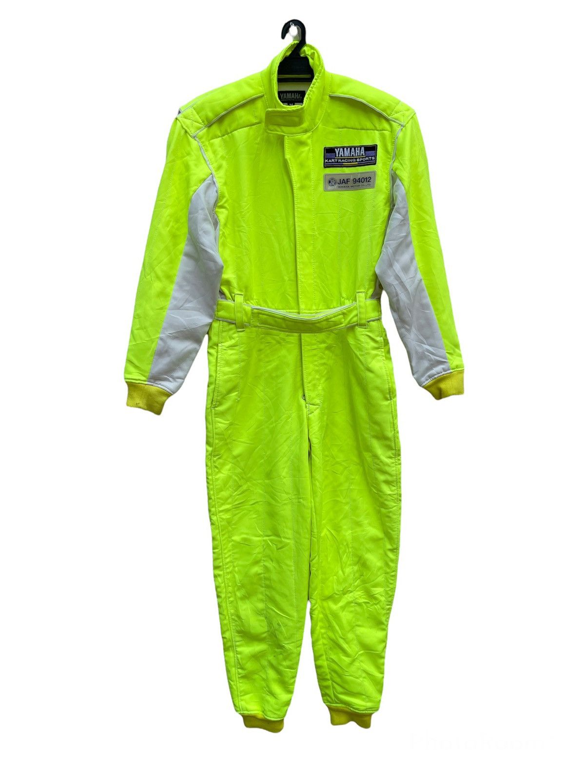 Vintage × Yamaha ❌DELETE TODAY🔥Vtg YAMAHA KART RACING SPORTS Neon Overall Size US 32 / EU 48 - 3 Thumbnail