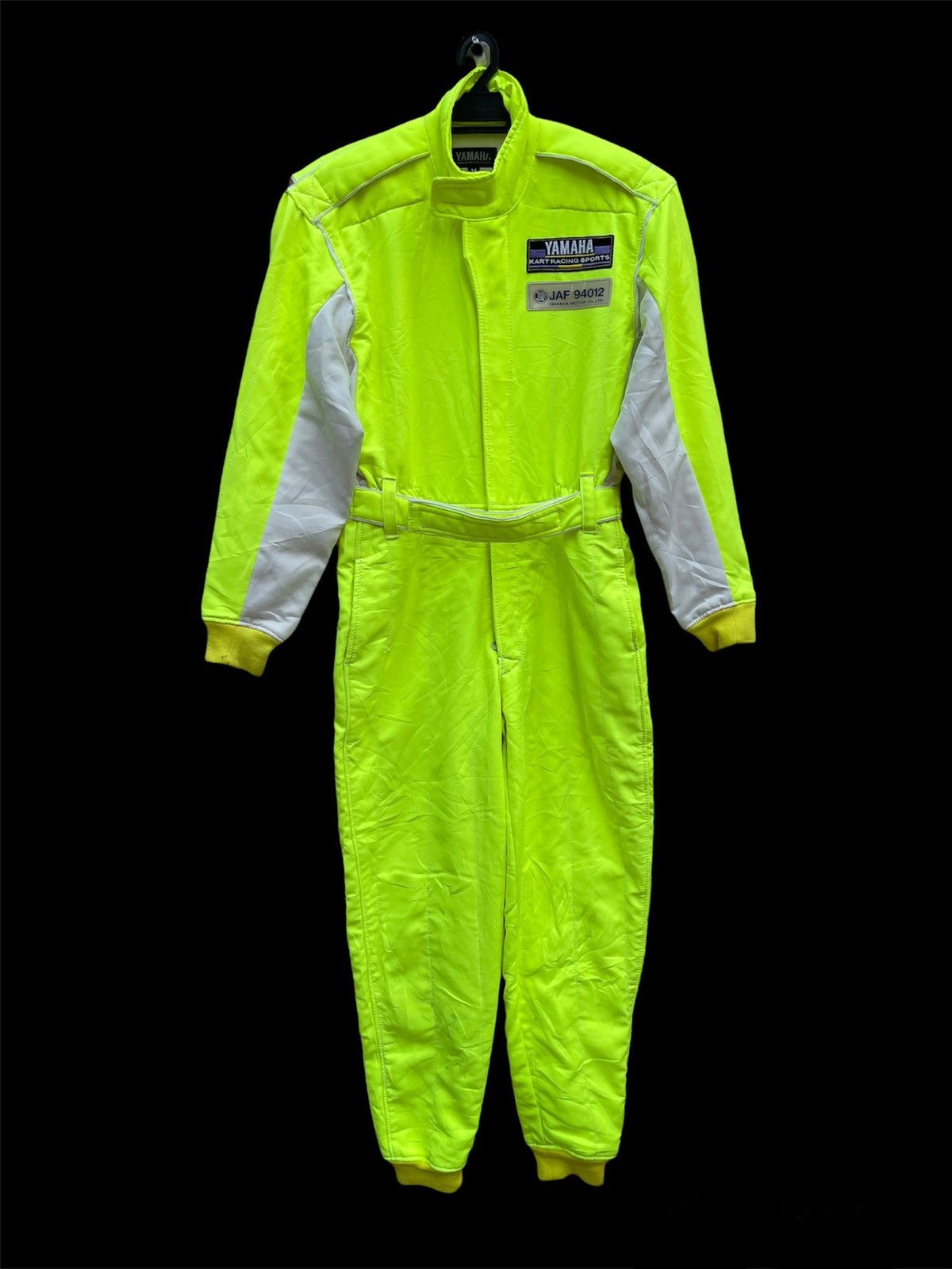 Vintage × Yamaha ❌DELETE TODAY🔥Vtg YAMAHA KART RACING SPORTS Neon Overall Size US 32 / EU 48 - 1 Thumbnail