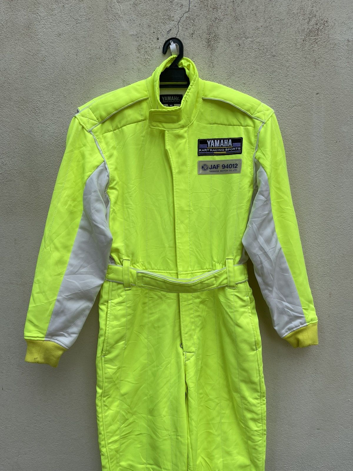 Vintage × Yamaha ❌DELETE TODAY🔥Vtg YAMAHA KART RACING SPORTS Neon Overall Size US 32 / EU 48 - 4 Thumbnail