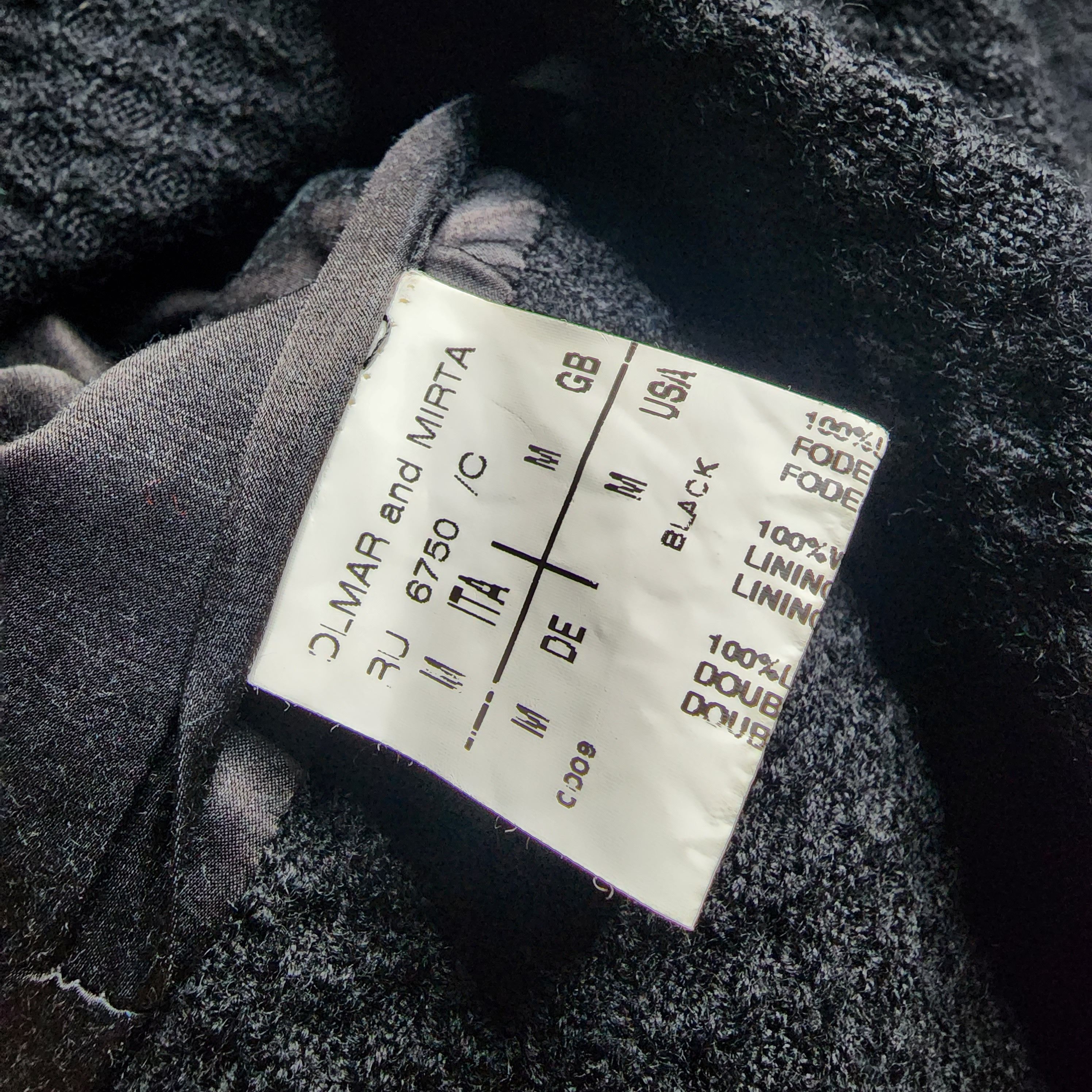 Rick Owens Rick Owens - Gleam Textured Wool Blazer w/ Mask Size 40R - 9 Thumbnail