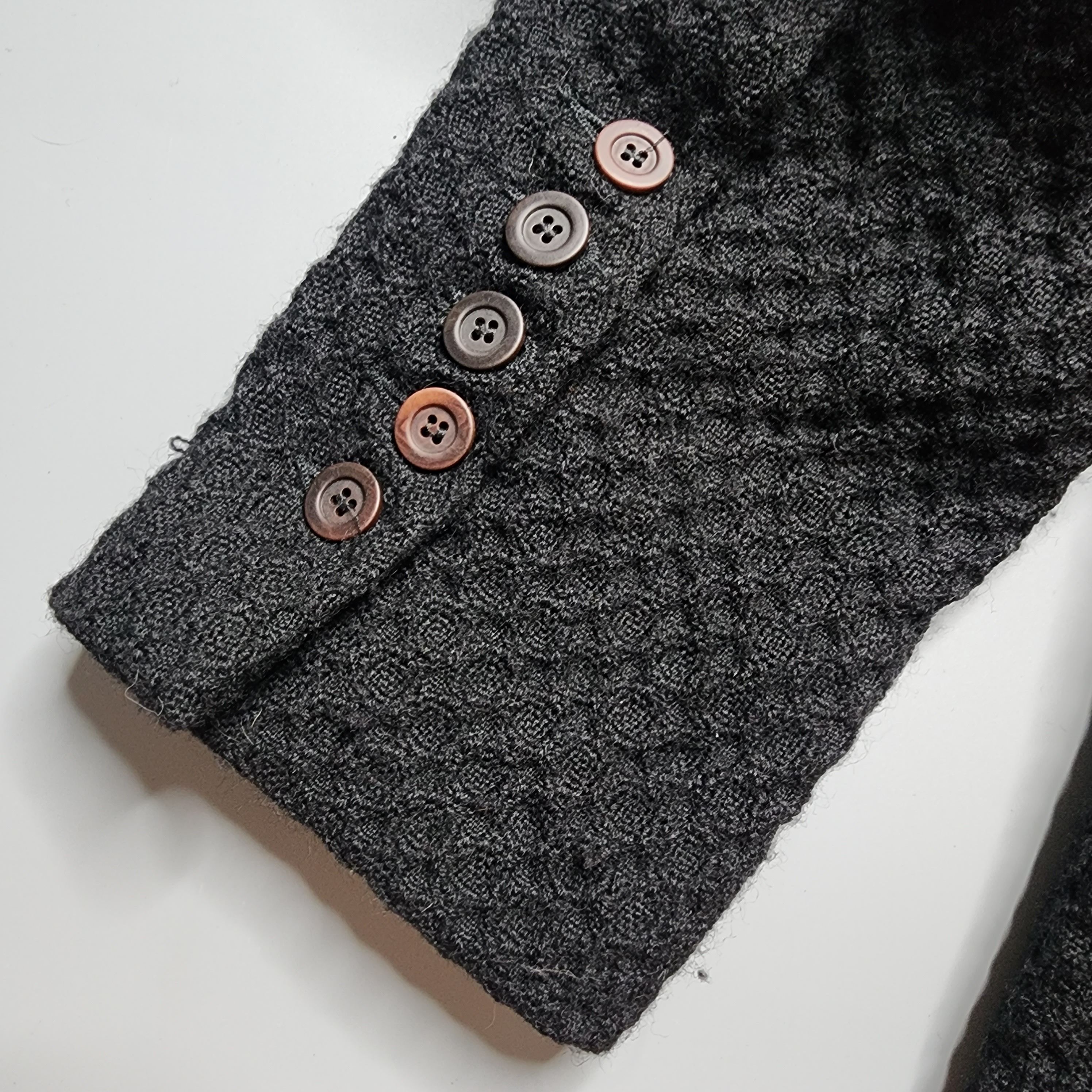 Rick Owens Rick Owens - Gleam Textured Wool Blazer w/ Mask Size 40R - 7 Thumbnail