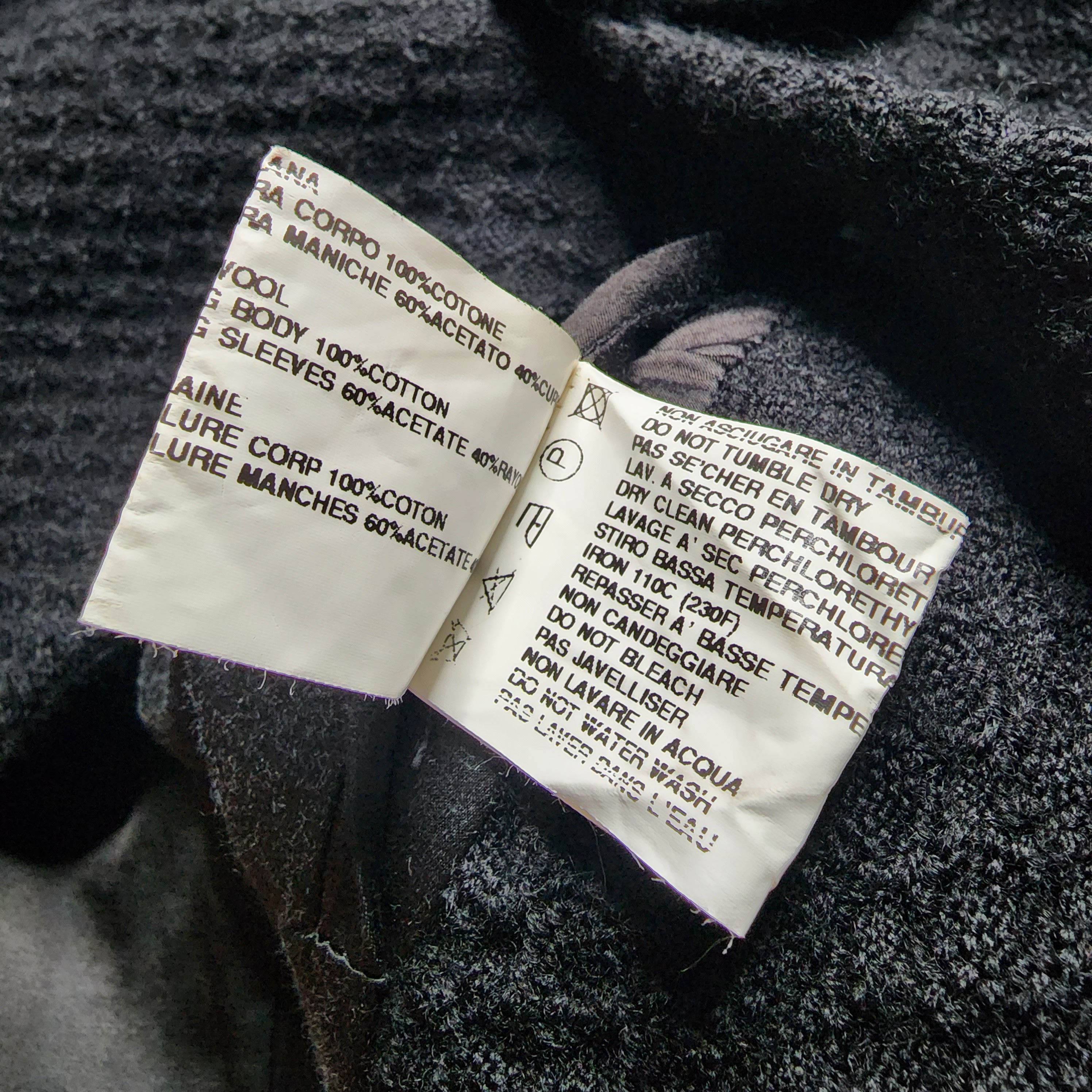 Rick Owens Rick Owens - Gleam Textured Wool Blazer w/ Mask Size 40R - 10 Thumbnail