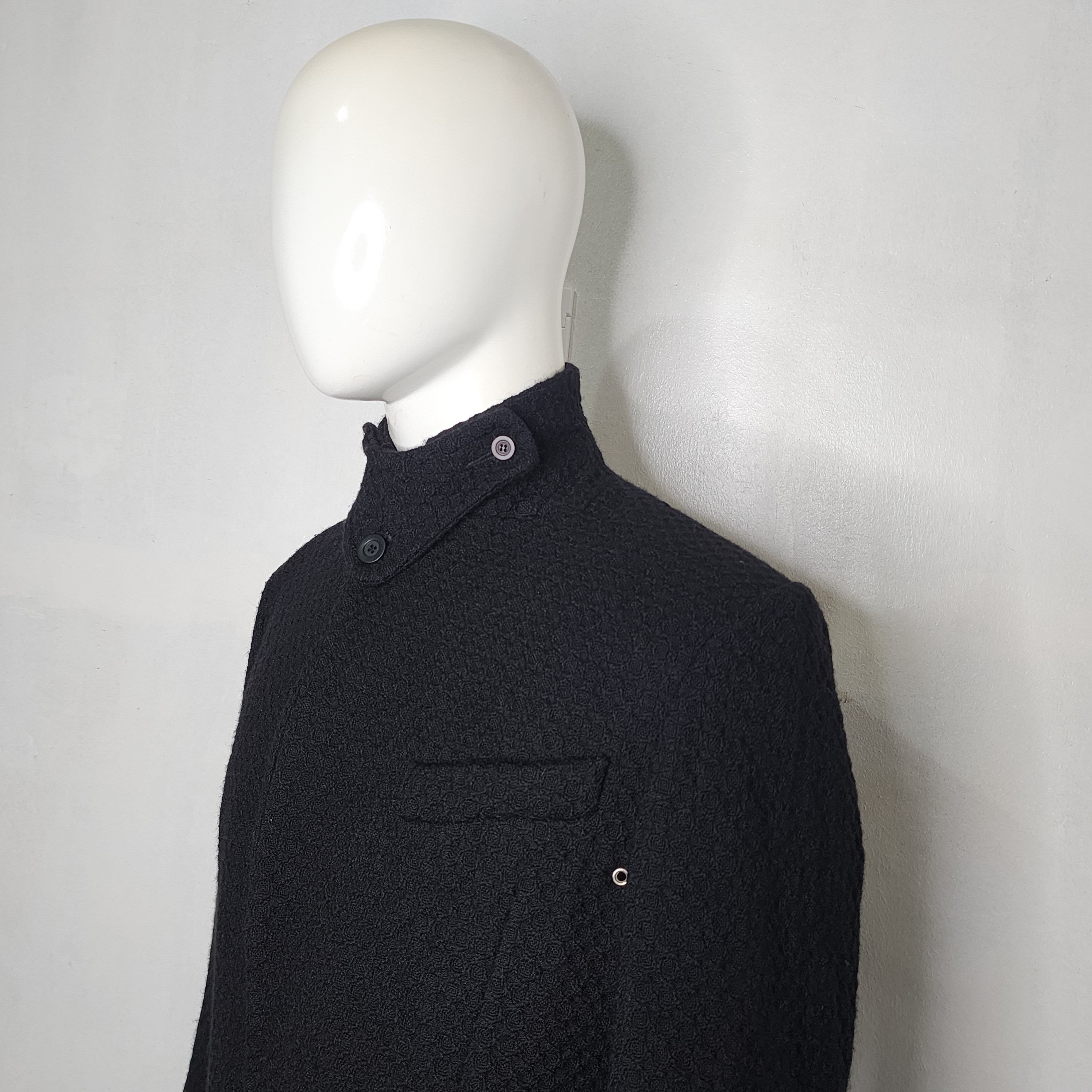 Rick Owens Rick Owens - Gleam Textured Wool Blazer w/ Mask Size 40R - 12 Thumbnail