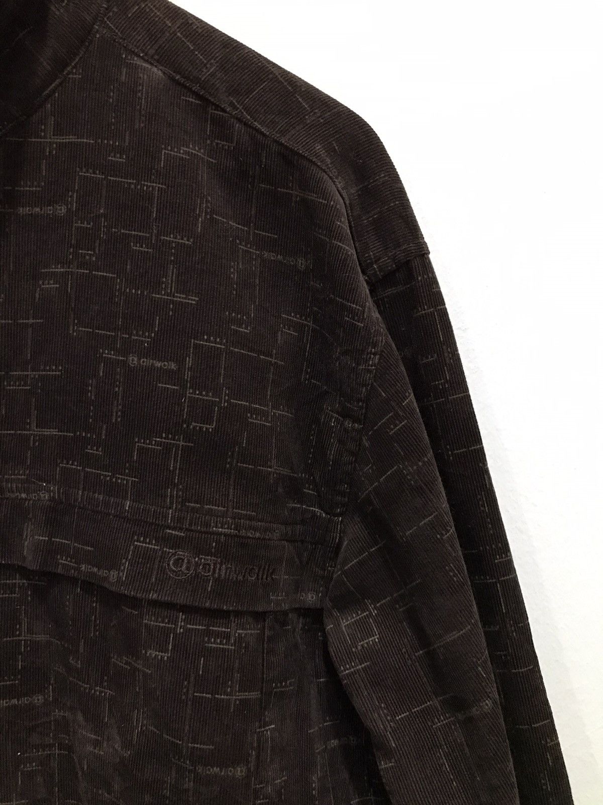 Airwalk Airwalk overprint corduroy zipper shirt Size US M / EU 48-50 / 2 - 9 Thumbnail
