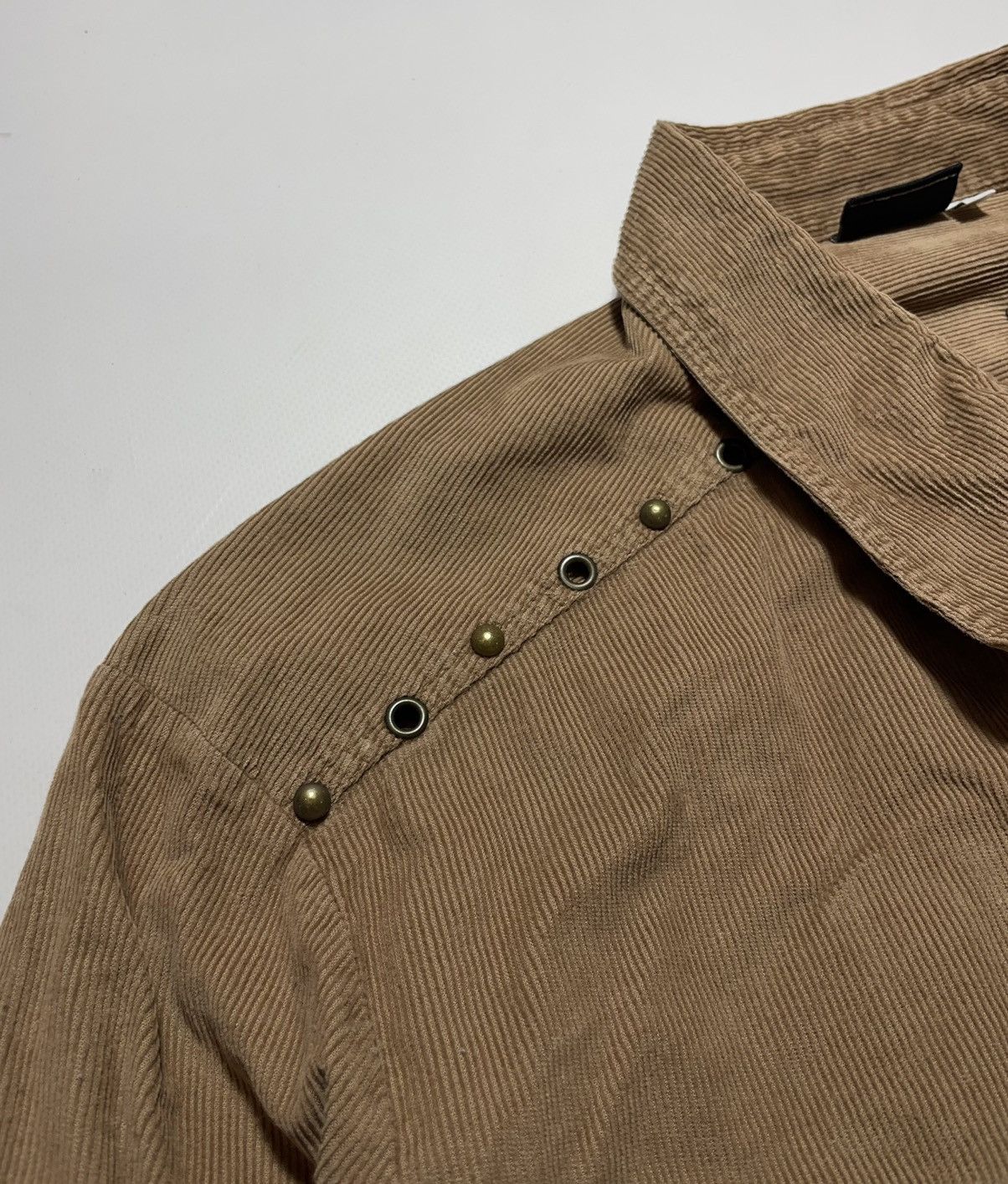 Dolce & Gabbana Dolce & Gabbana Vintage Corduroy Shirt Size US L / EU 52-54 / 3 - 7 Thumbnail