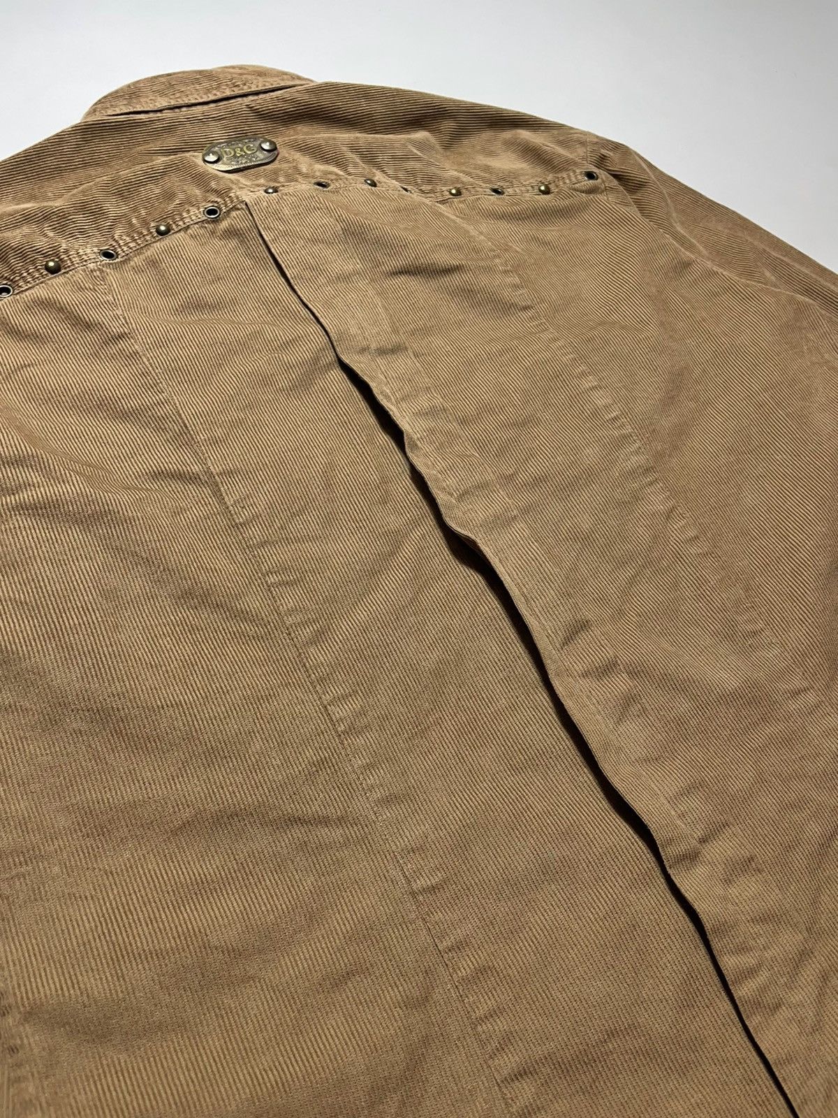 Dolce & Gabbana Dolce & Gabbana Vintage Corduroy Shirt Size US L / EU 52-54 / 3 - 10 Thumbnail