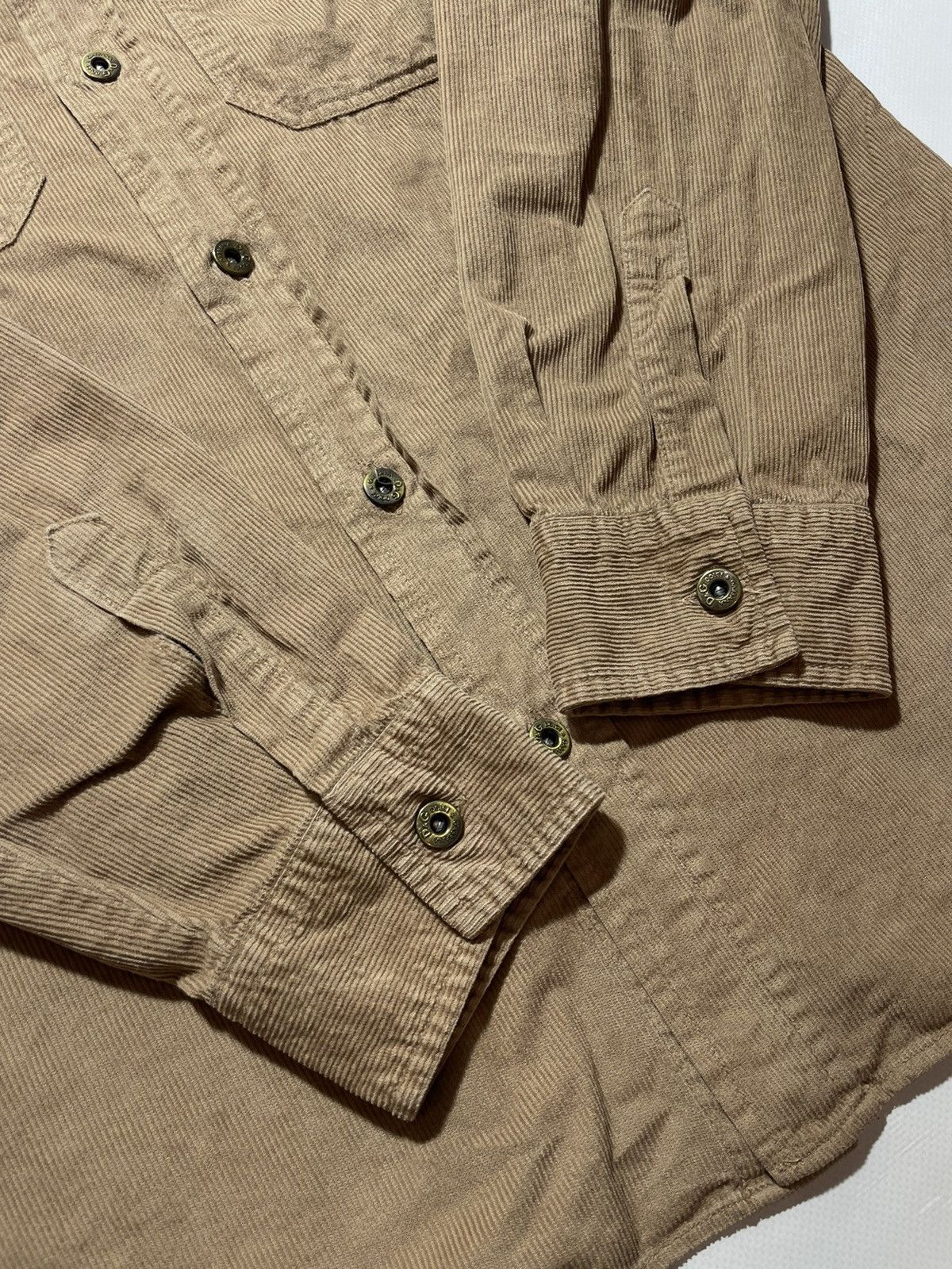Dolce & Gabbana Dolce & Gabbana Vintage Corduroy Shirt Size US L / EU 52-54 / 3 - 11 Thumbnail