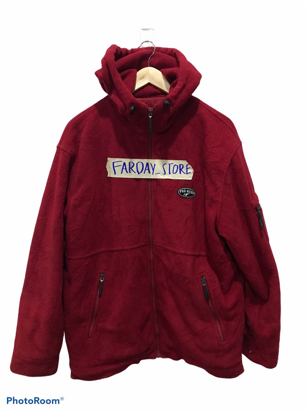 Pro-Keds Pro Keds zipper hooded fleece jacket Size US M / EU 48-50 / 2 - 2 Thumbnail
