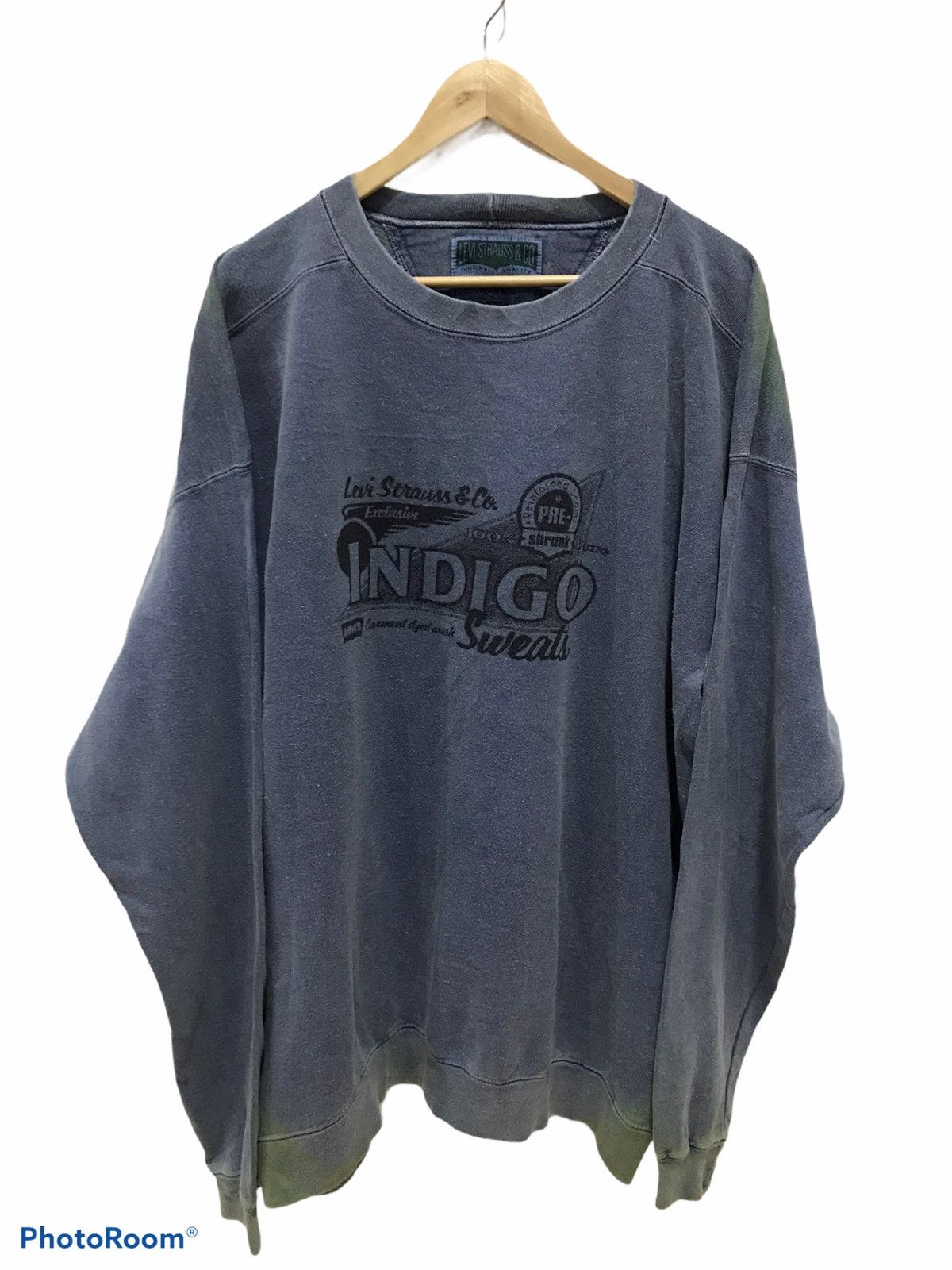 Levi's Vintage Levis crewneck faded Sweatshirt Size US XXL / EU 58 / 5 - 2 Thumbnail