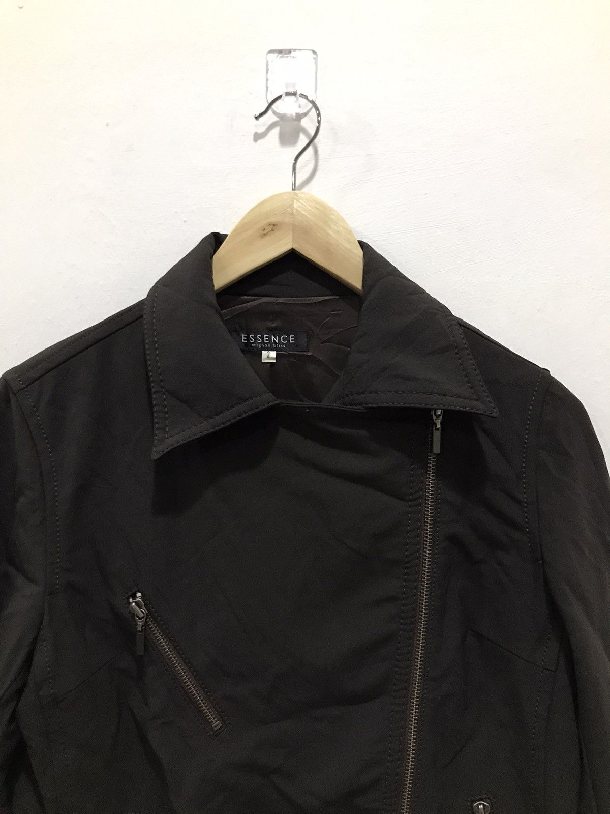 Japanese Brand Essence mignon bliss side zipper jacket Size S / US 4 / IT 40 - 4 Thumbnail