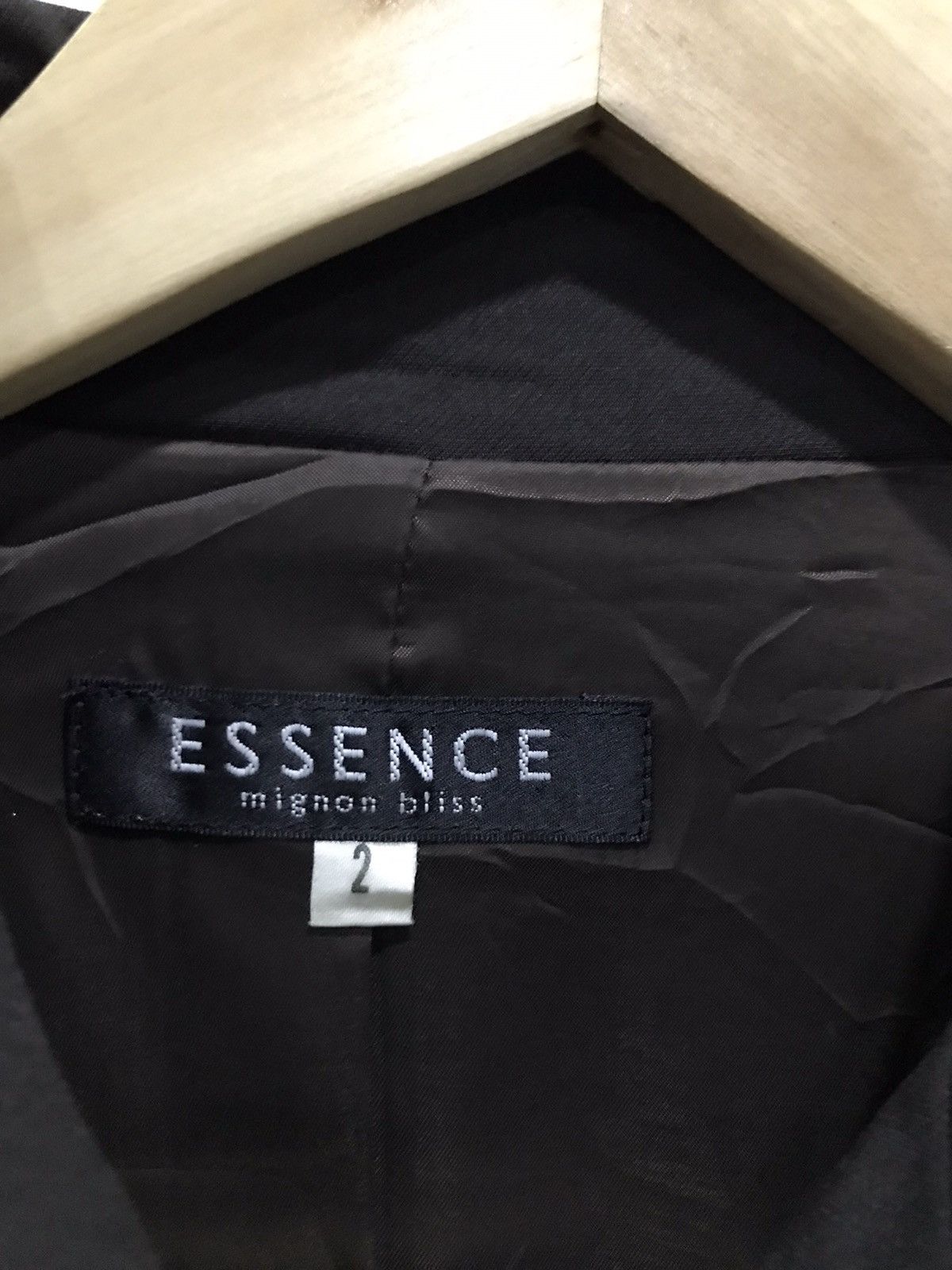 Japanese Brand Essence mignon bliss side zipper jacket Size S / US 4 / IT 40 - 6 Thumbnail