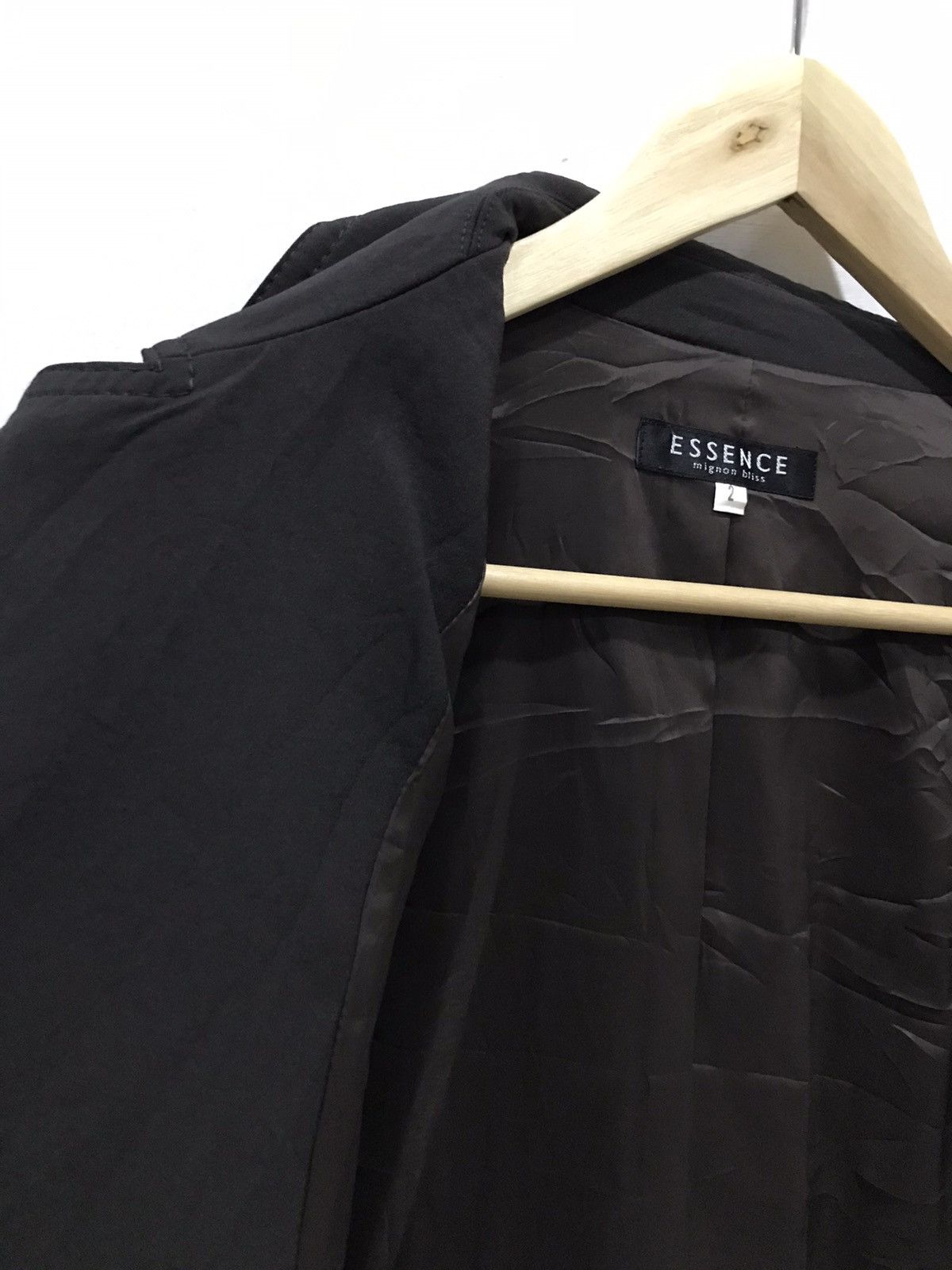 Japanese Brand Essence mignon bliss side zipper jacket Size S / US 4 / IT 40 - 10 Thumbnail