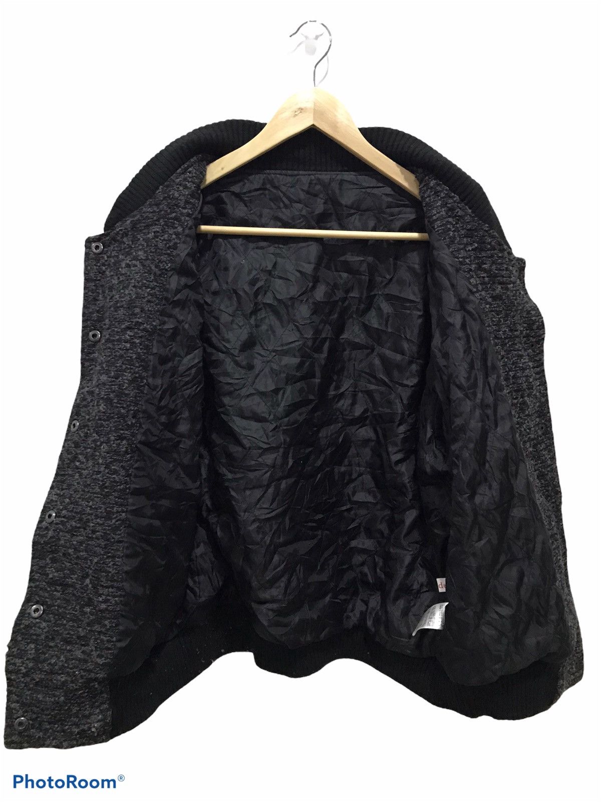 Japanese Brand Sorridere Snap Button wool Varsity Jacket Size US M / EU 48-50 / 2 - 4 Thumbnail