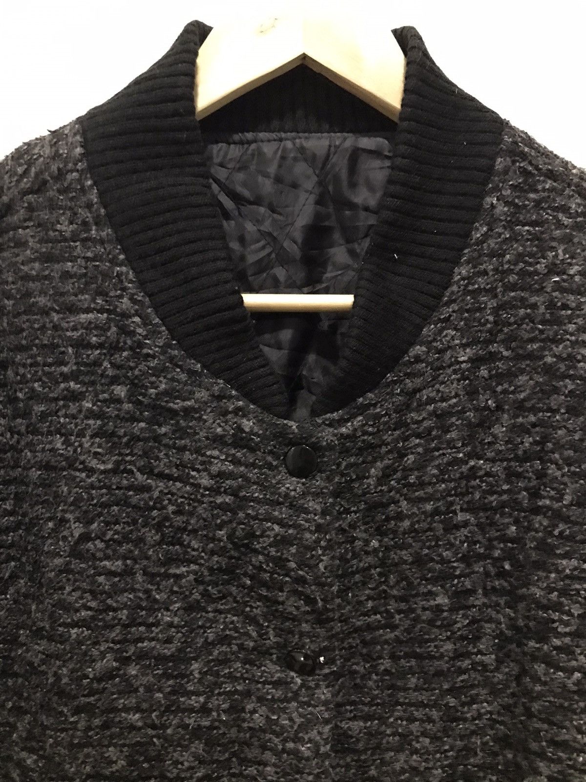 Japanese Brand Sorridere Snap Button wool Varsity Jacket Size US M / EU 48-50 / 2 - 5 Thumbnail