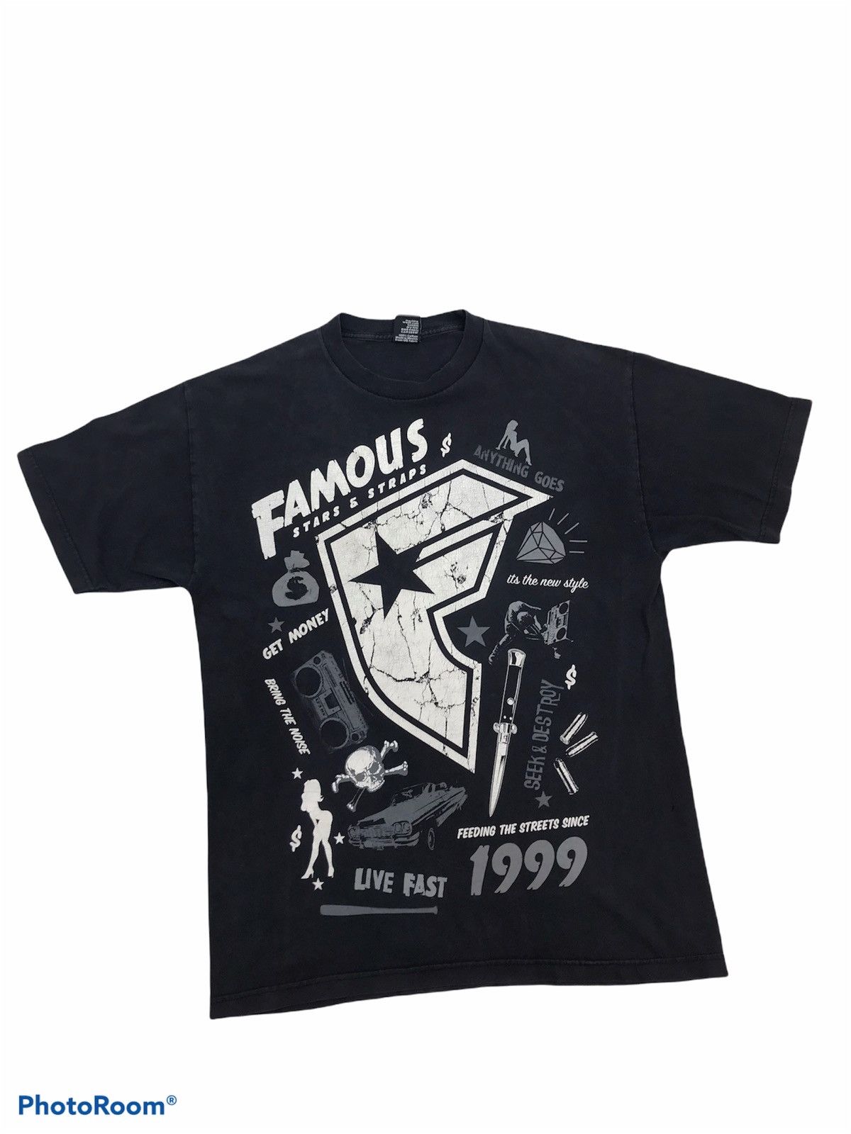 Famous Stars And Straps Vtg Famous Stars & Straps Tshirt Hysteric style Size US L / EU 52-54 / 3 - 1 Thumbnail