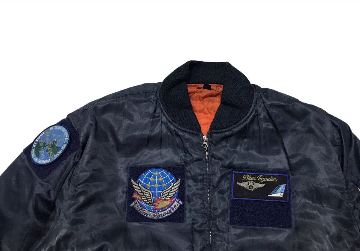 Vintage Blue impulse flight jacket Size US L / EU 52-54 / 3 - 2 Thumbnail