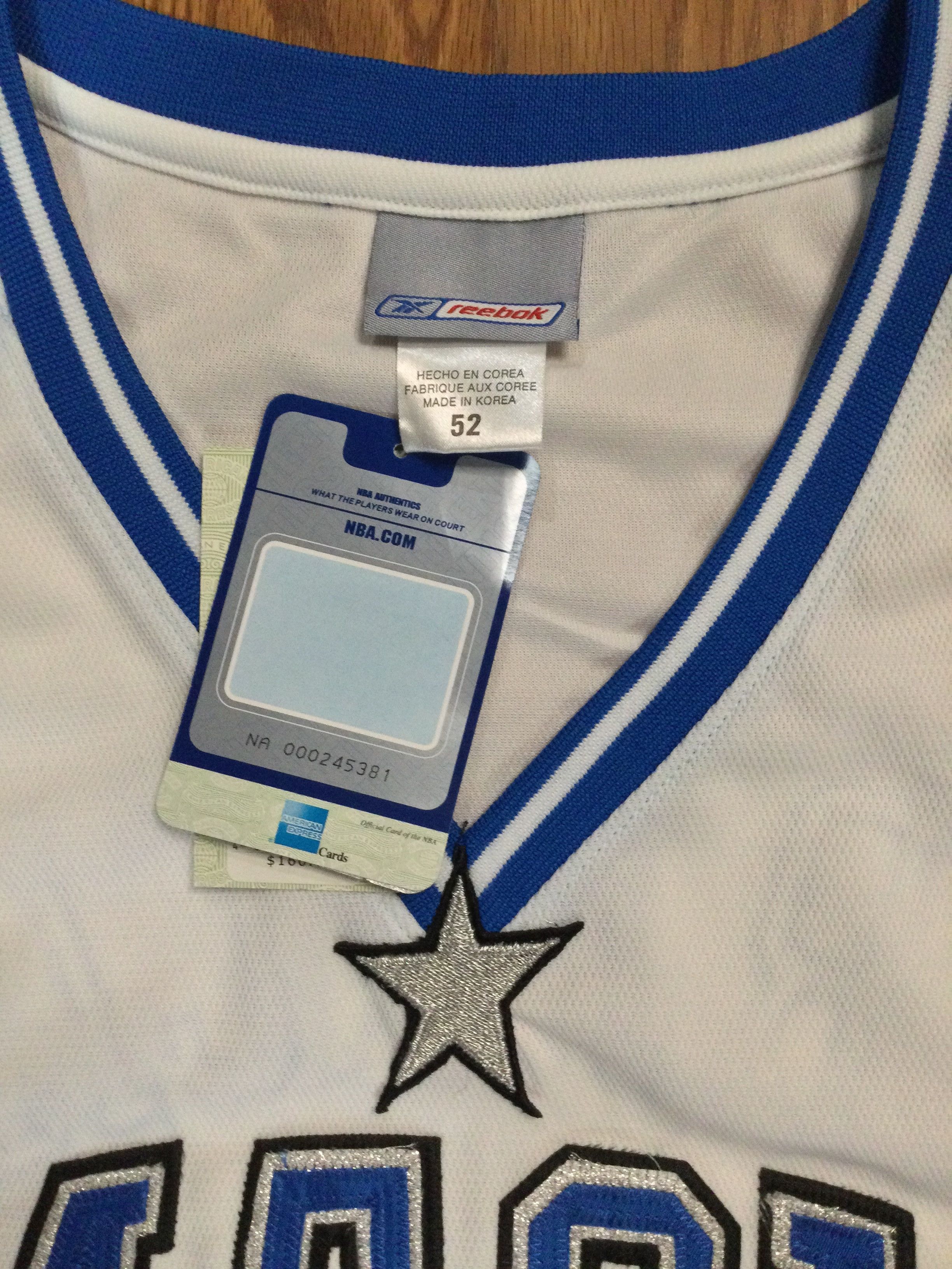 NBA × Reebok Steve Francis Authentic Orlando Magic Reebok Jersey NWT Size US XXL / EU 58 / 5 - 5 Thumbnail