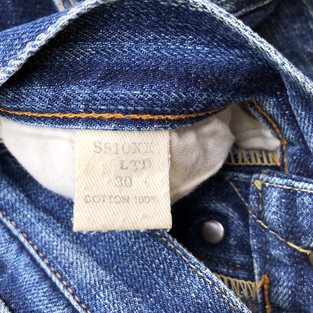 Japanese Brand × Samurai Jeans Vintage samurai S510XX jeans selvedge denim Size US 29 - 7 Thumbnail