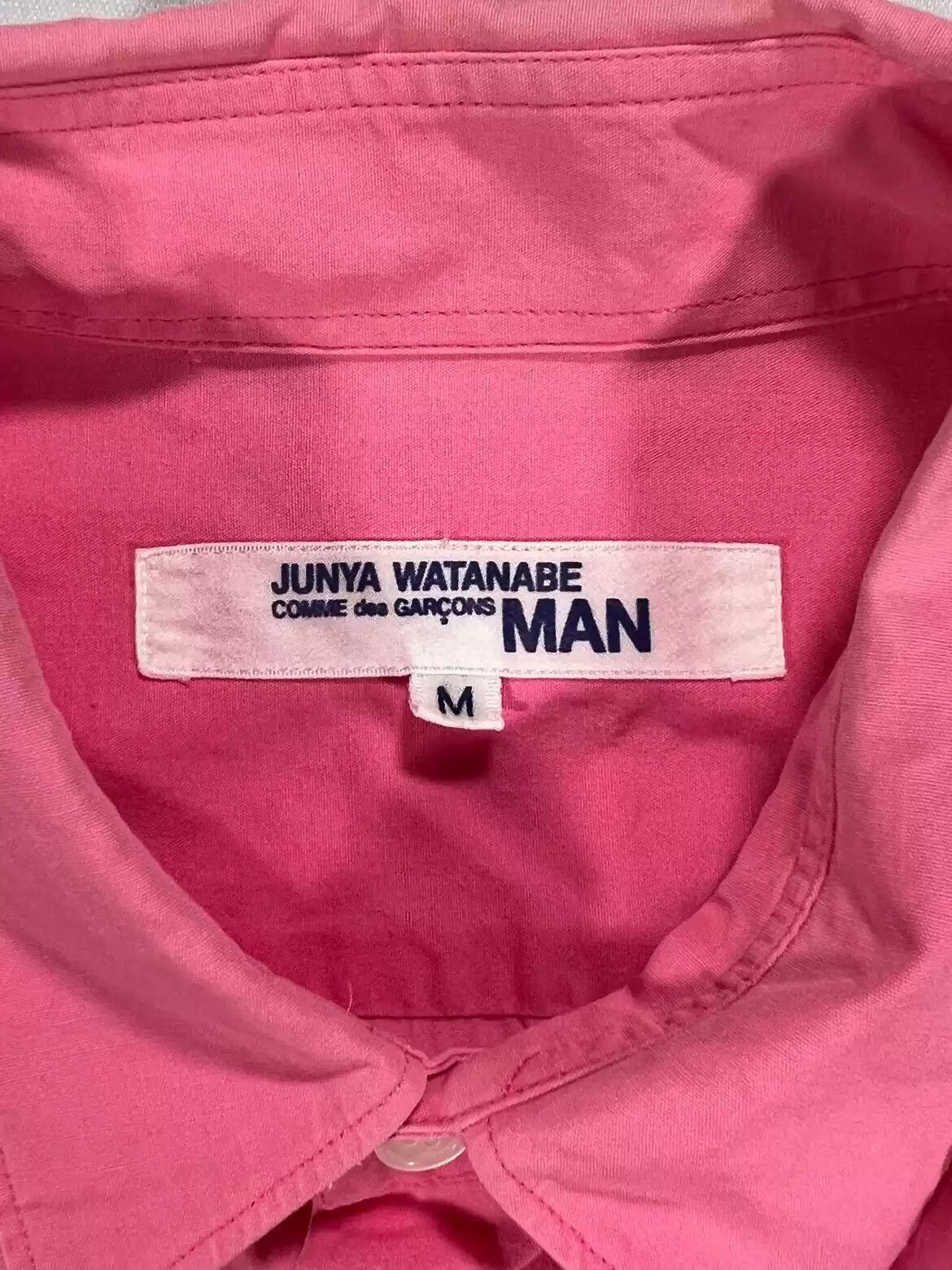 Junya Watanabe Archive Ad2002 Poem Pinl Shirt Size M