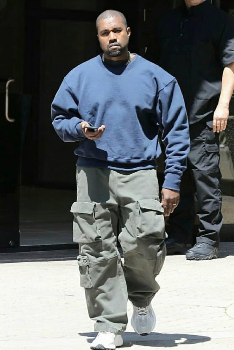 Japanese Brand 90s Cargo Parachute Multi Pockets Pants Travis Scott style Size US 33 - 1 Thumbnail
