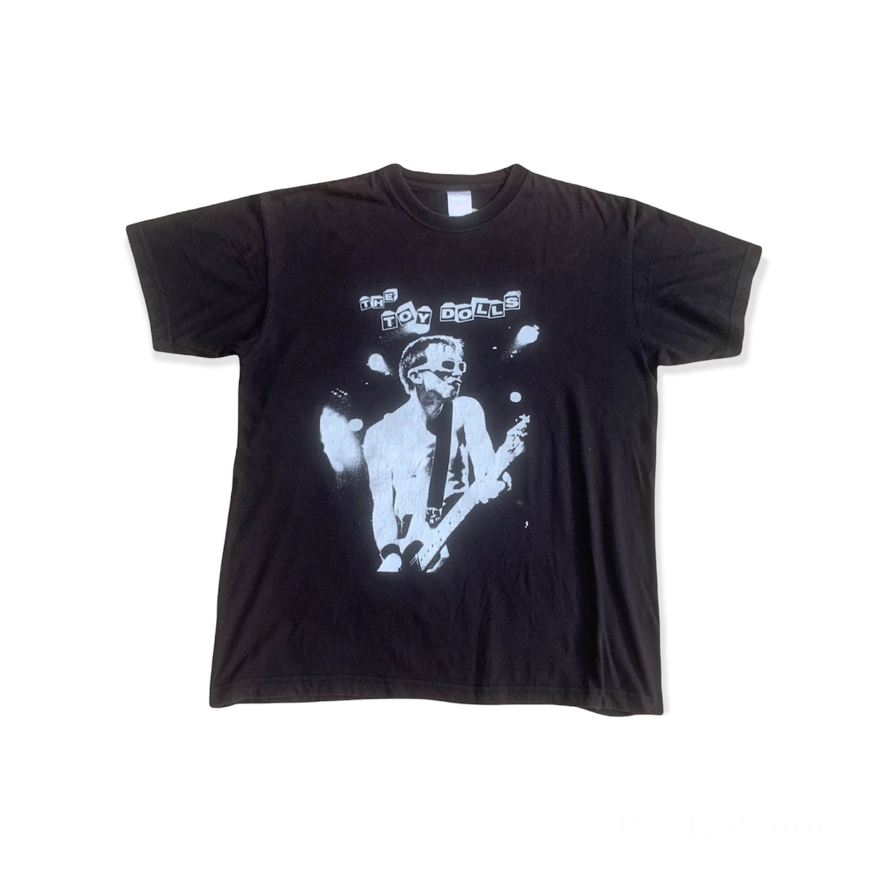 image of Vintage The Toy Dolls Band Tees in Black, Men's (Size Large)