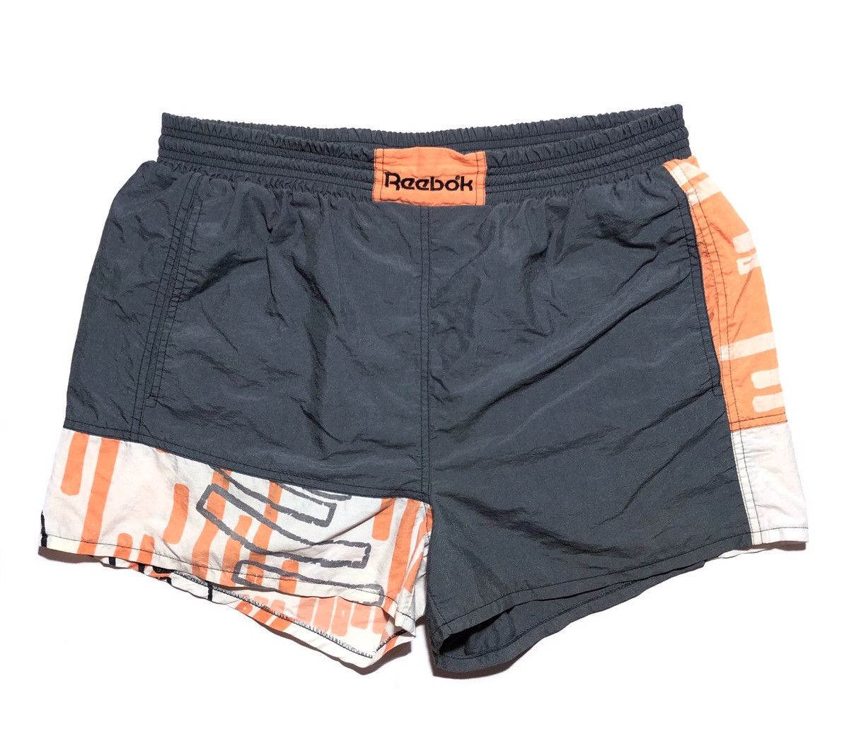Reebok Vintage Reebok Nylon Shorts Size US 34 / EU 50 - 1 Thumbnail