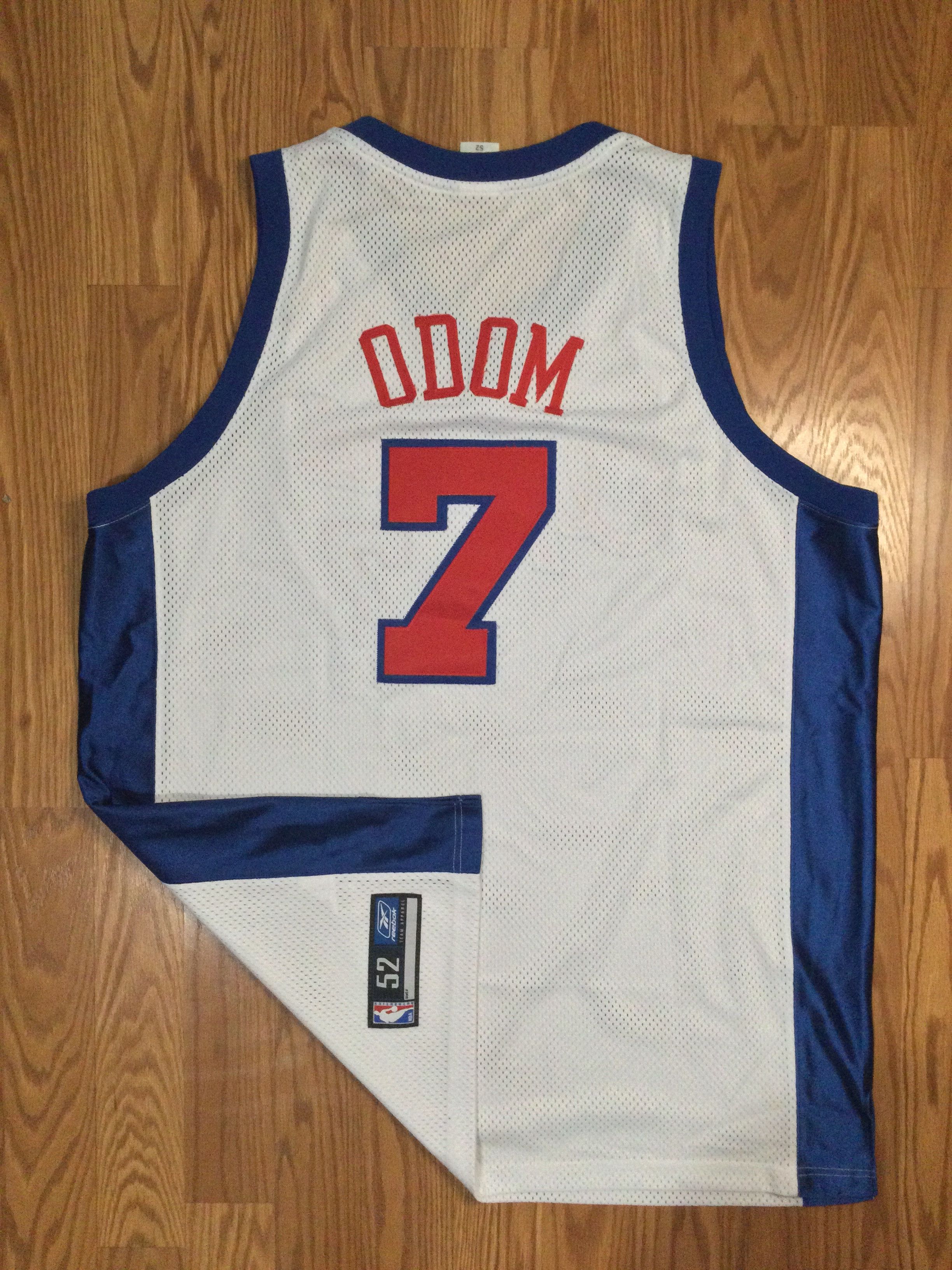 NBA × Reebok Authentic Los Angeles Clippers Lamar Odom Reebok Jersey Size US XXL / EU 58 / 5 - 9 Thumbnail