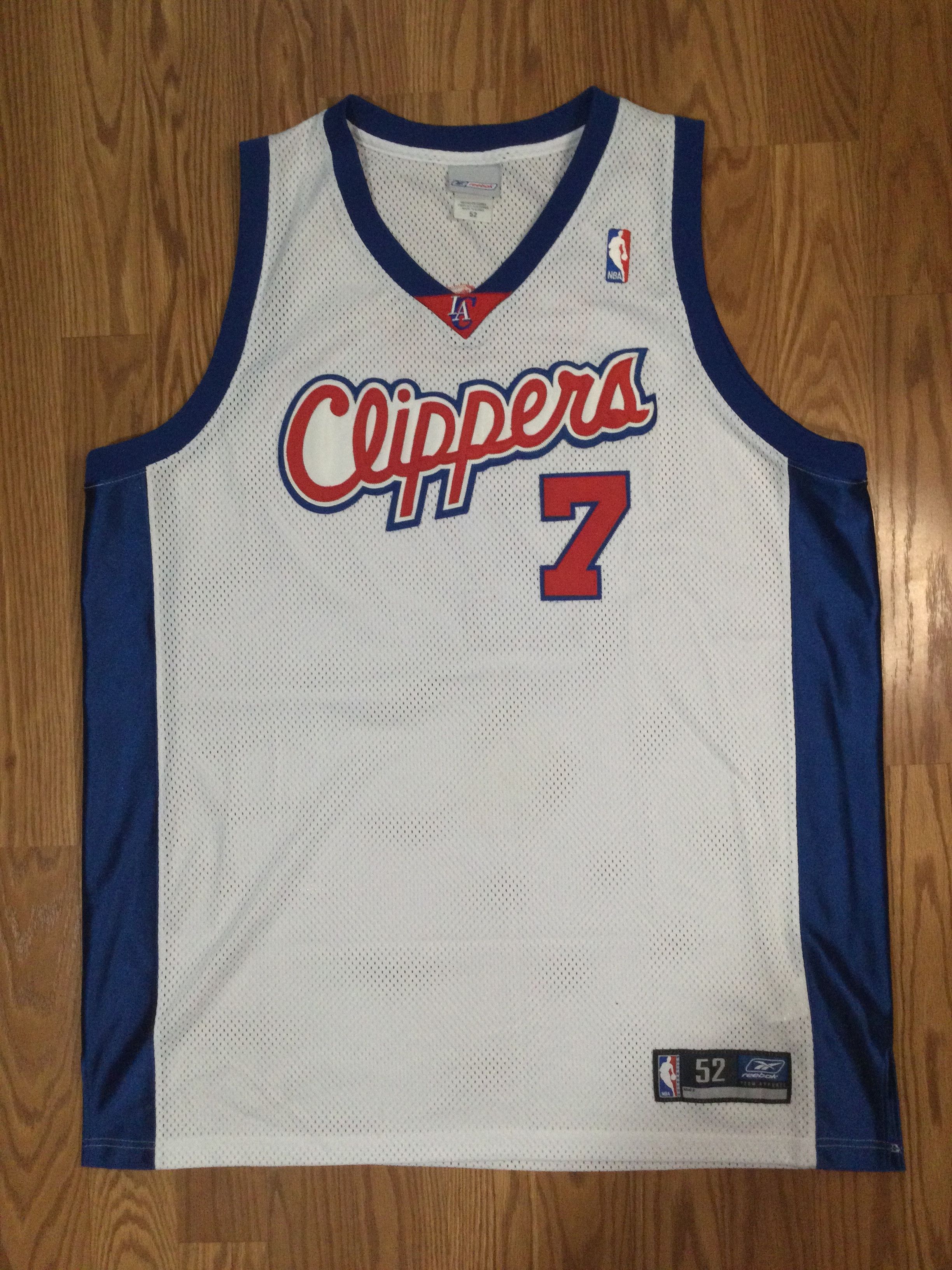 NBA × Reebok Authentic Los Angeles Clippers Lamar Odom Reebok Jersey Size US XXL / EU 58 / 5 - 2 Thumbnail