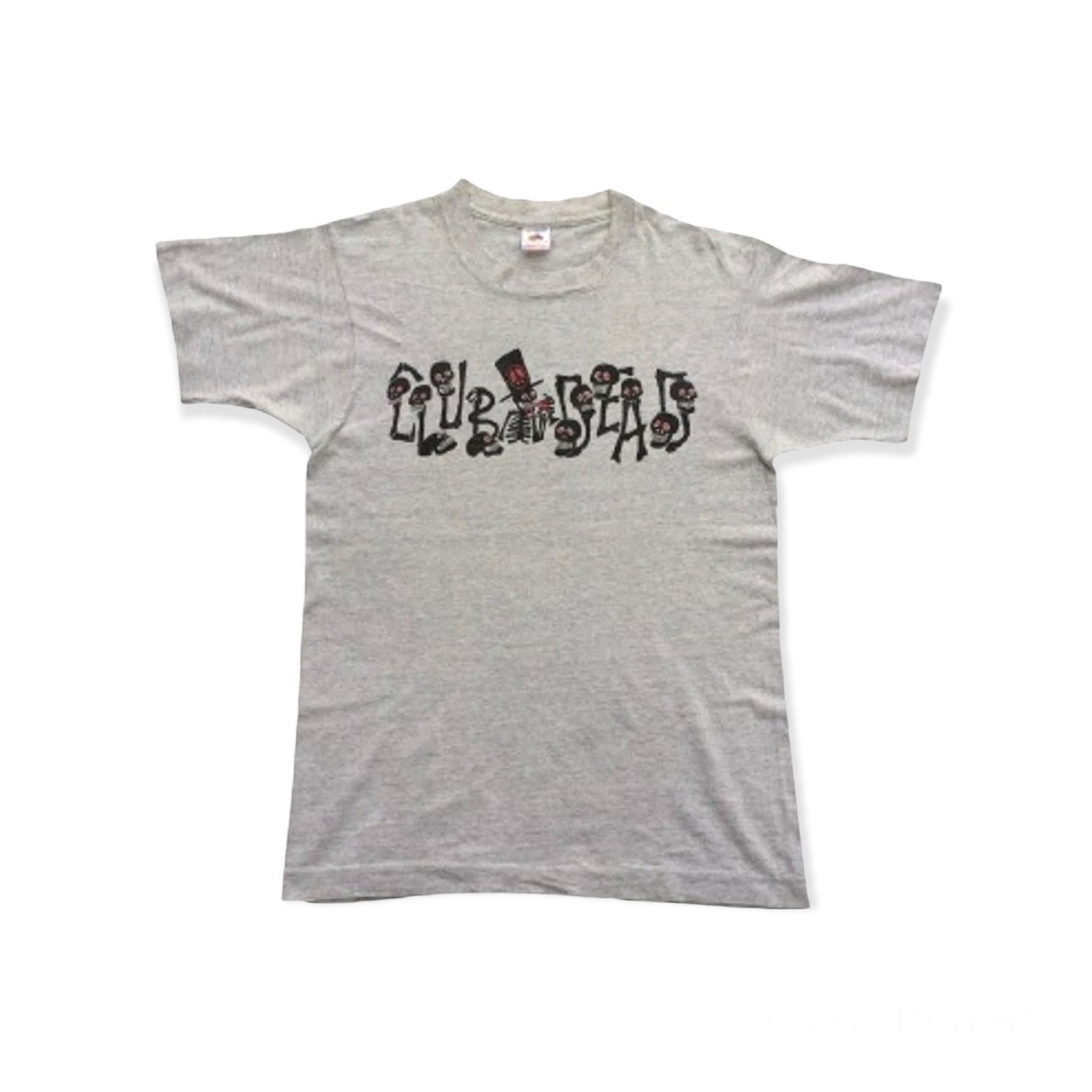 image of Vintage Club Dead Grateful Dead Single Stitch Tees in Grey, Men's (Size Medium)