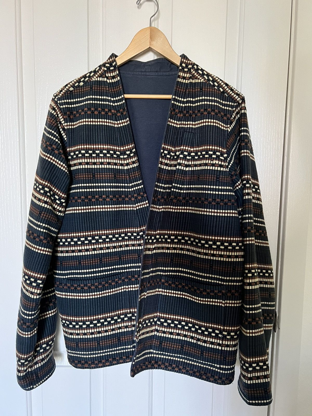 18 East 18 East Khadi Embroidered Reversible Sahasika Size US S / EU 44-46 / 1 - 1 Thumbnail