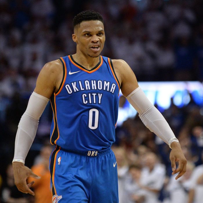 OKLAHOMA CITY THUNDER RUSSELL WESTBROOK NIKE SWINGMAN NBA