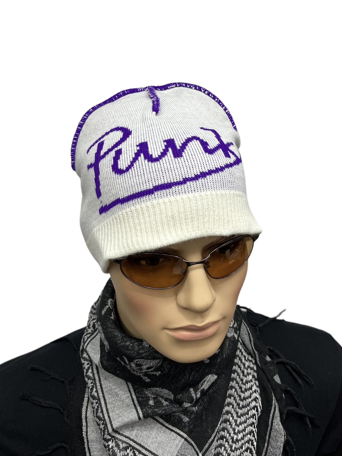 CREAM FAIRISLE SKULLY BEANIE – PUNKANDYO