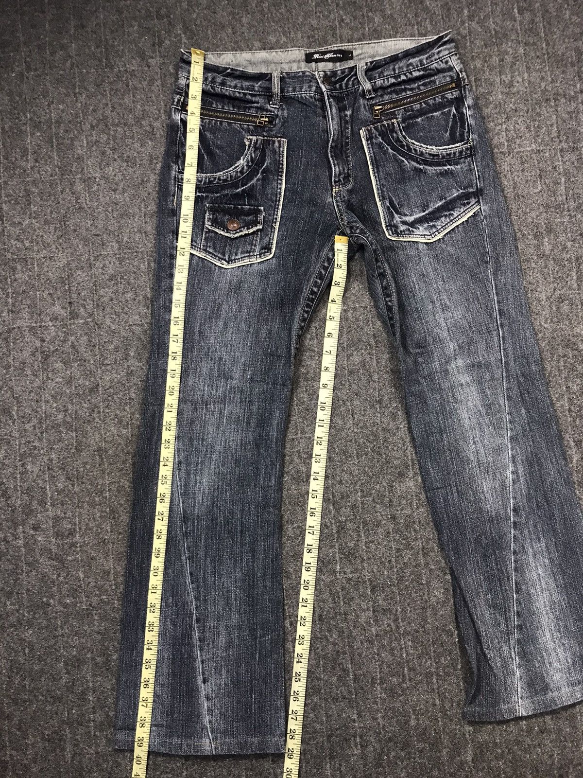 Vintage Japanese Brand Roots Tree Style Pants Distressed Denim Size US 34 / EU 50 - 12 Thumbnail