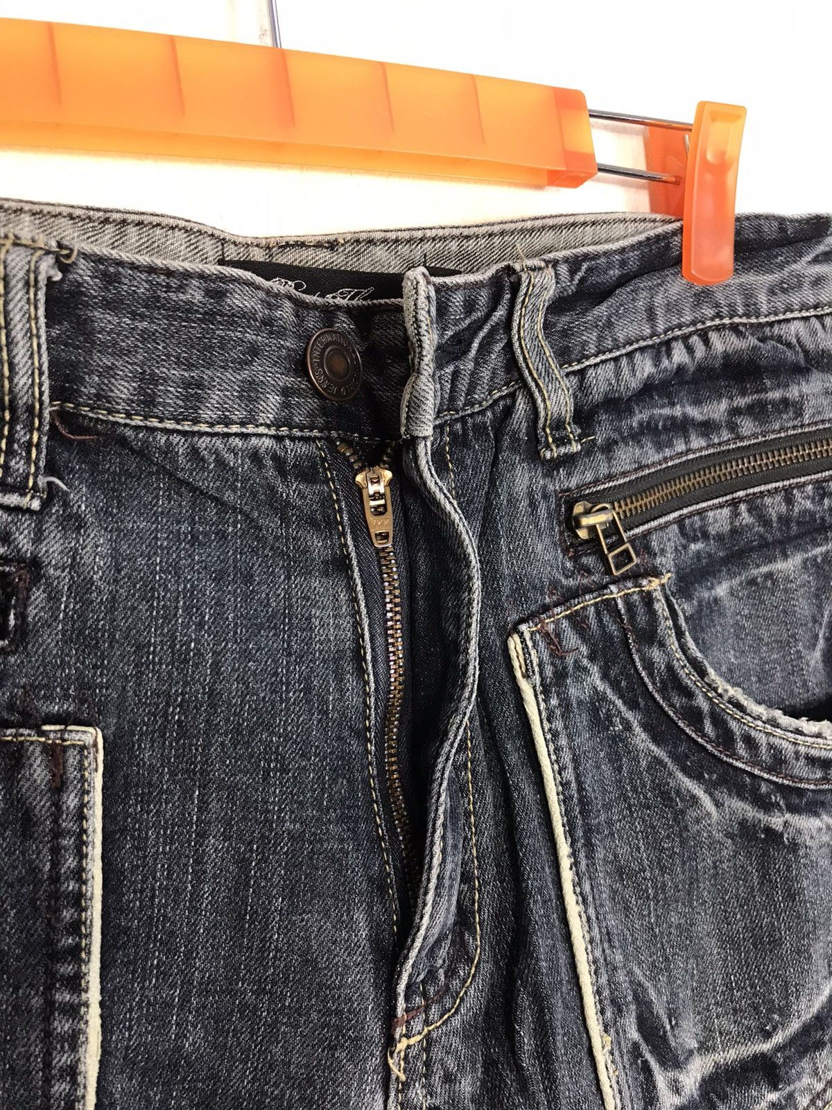 Vintage Japanese Brand Roots Tree Style Pants Distressed Denim Size US 34 / EU 50 - 7 Thumbnail