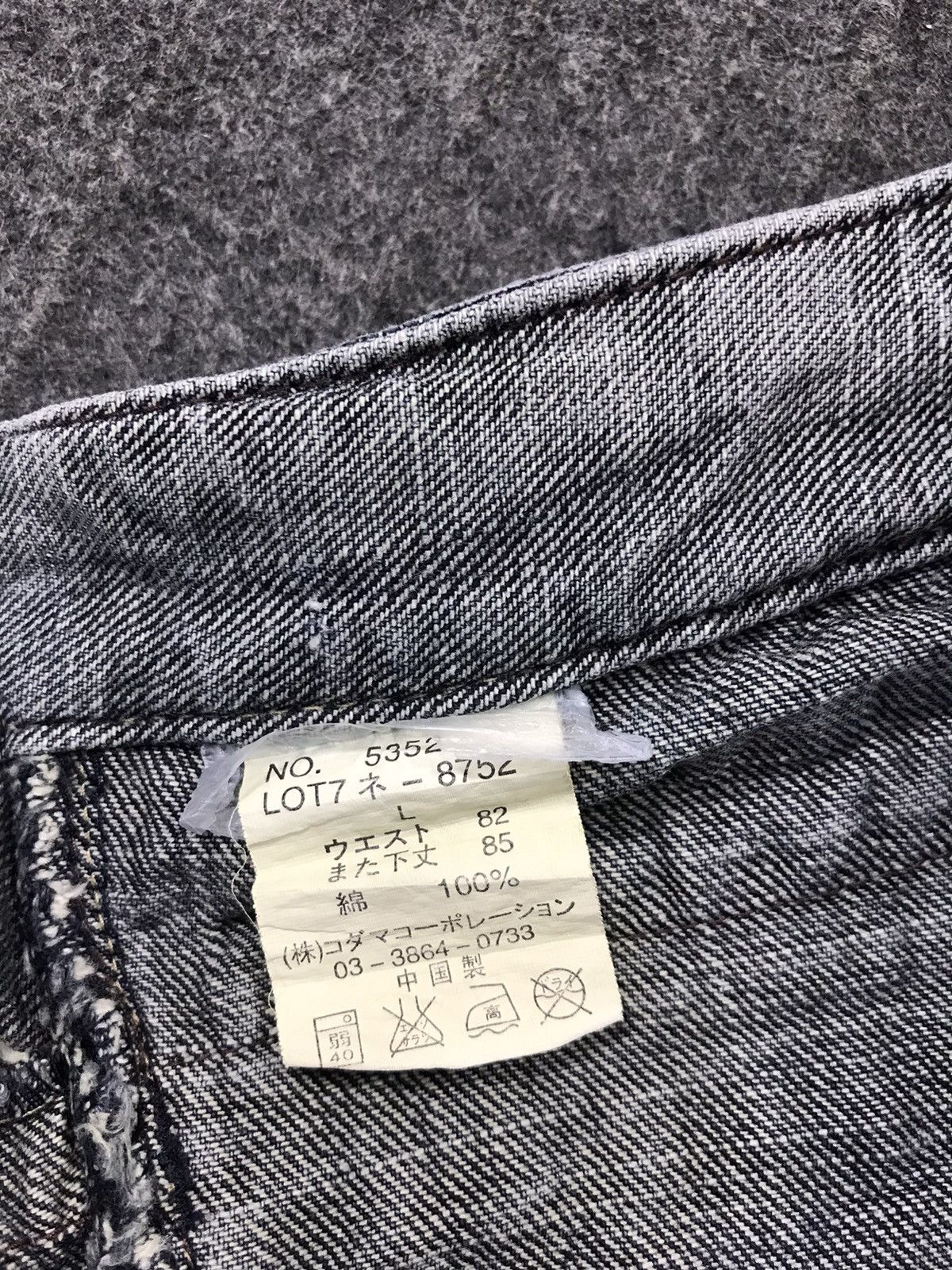 Vintage Japanese Brand Roots Tree Style Pants Distressed Denim Size US 34 / EU 50 - 9 Thumbnail