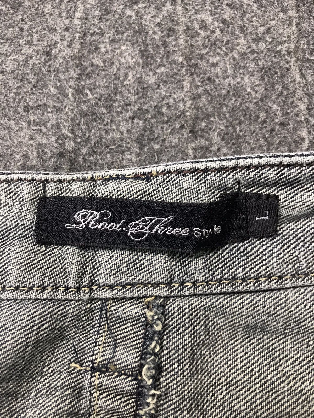 Vintage Japanese Brand Roots Tree Style Pants Distressed Denim Size US 34 / EU 50 - 8 Thumbnail
