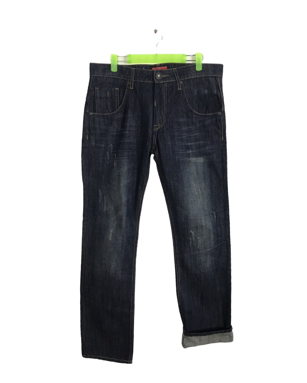 Japanese Brand Avail Garde Pants Denim Indigo Jeans K1020j Size US 34 / EU 50 - 2 Thumbnail