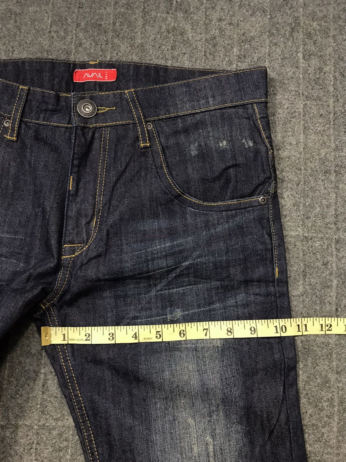 Japanese Brand Avail Garde Pants Denim Indigo Jeans K1020j Size US 34 / EU 50 - 10 Thumbnail