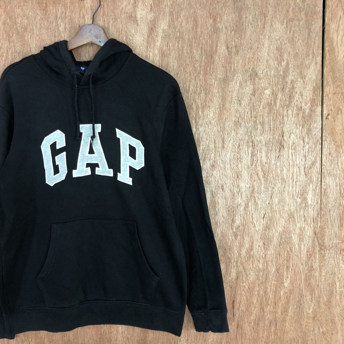 Gap DL Gap Black Big Logo Hoodies #2026 Size US M / EU 48-50 / 2 - 5 Thumbnail