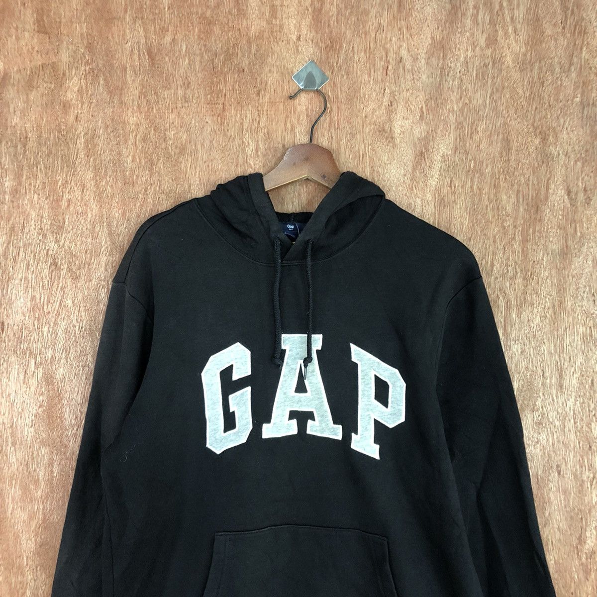 Gap DL Gap Black Big Logo Hoodies #2026 Size US M / EU 48-50 / 2 - 9 Thumbnail