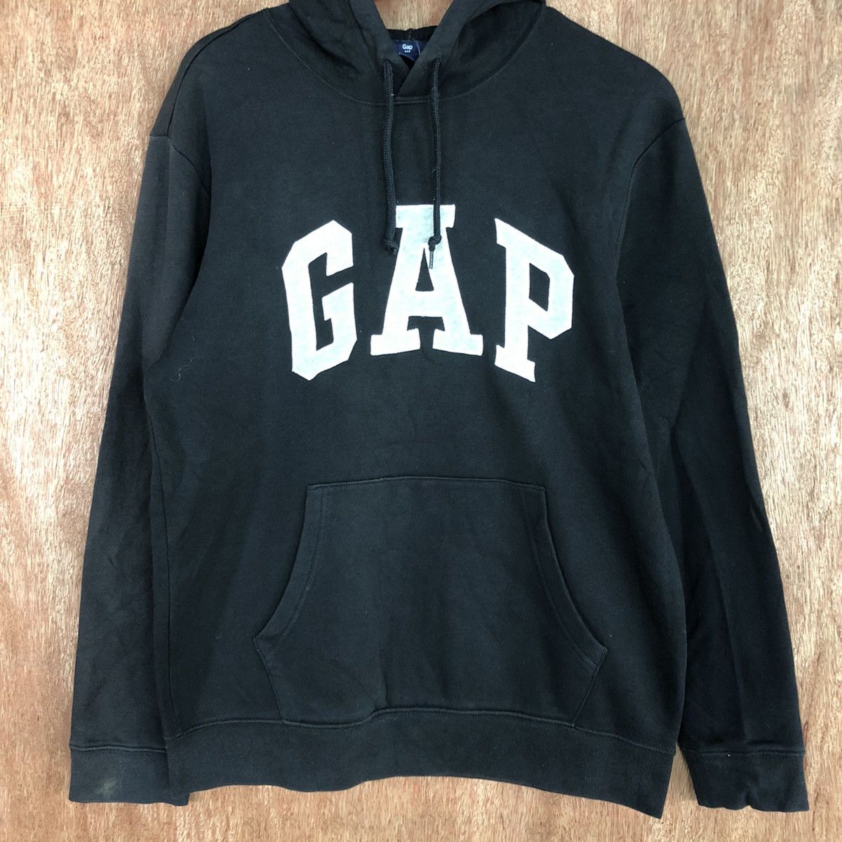 Gap DL Gap Black Big Logo Hoodies #2026 Size US M / EU 48-50 / 2 - 8 Thumbnail