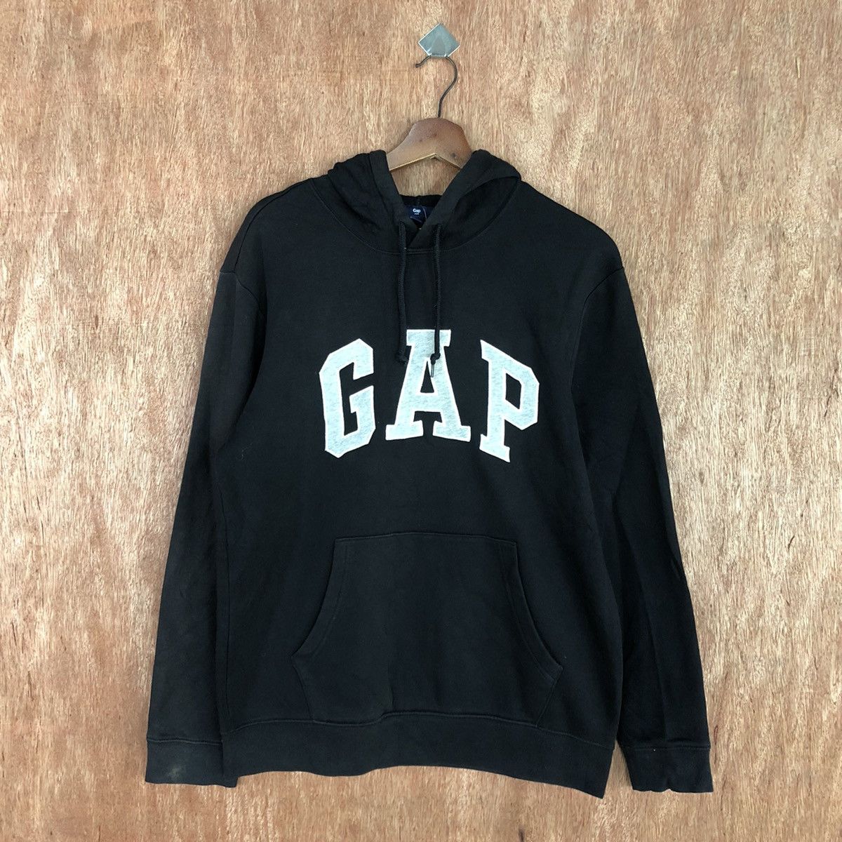 Gap DL Gap Black Big Logo Hoodies #2026 Size US M / EU 48-50 / 2 - 3 Thumbnail