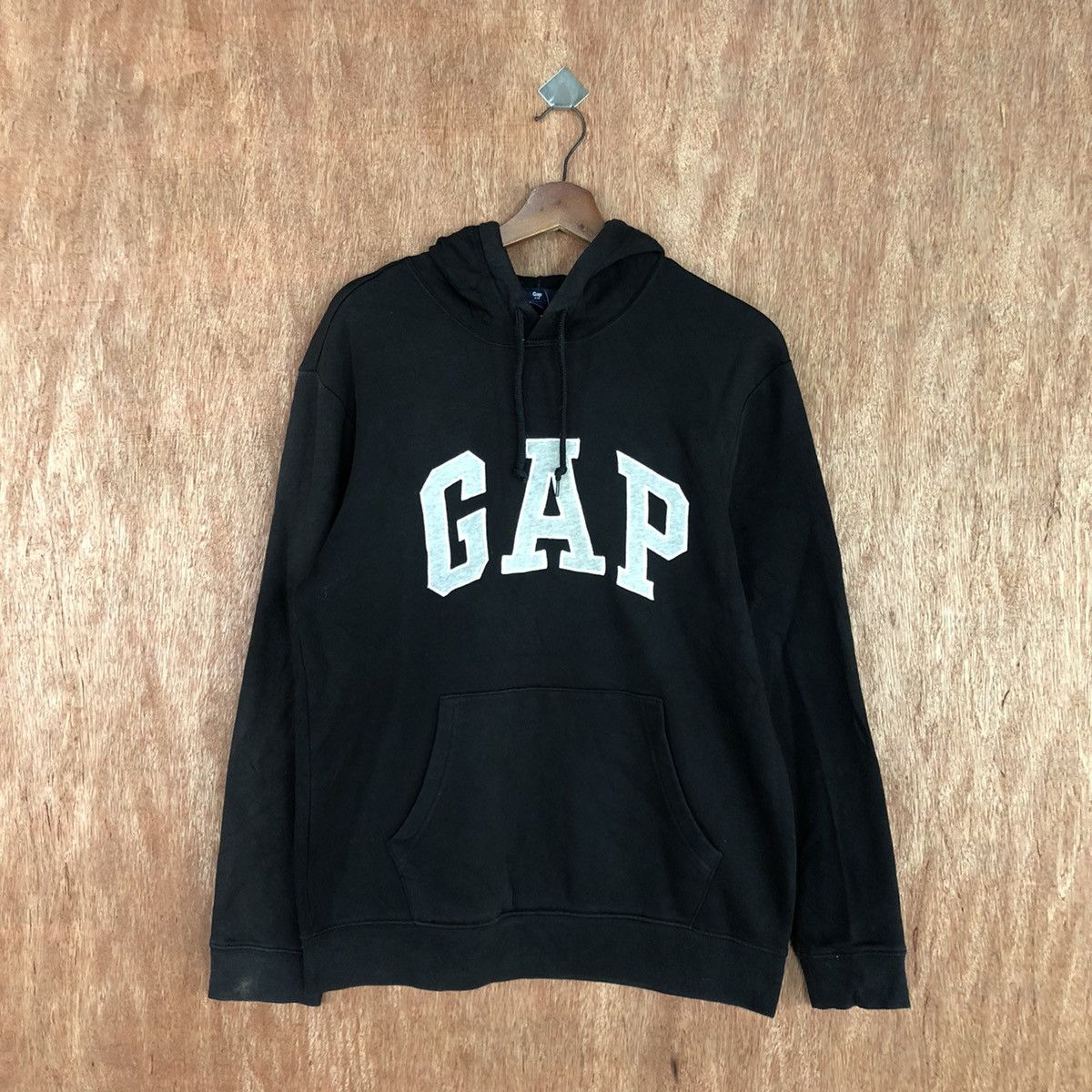 Gap DL Gap Black Big Logo Hoodies #2026 Size US M / EU 48-50 / 2 - 1 Thumbnail