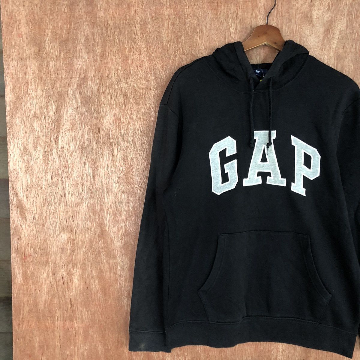 Gap DL Gap Black Big Logo Hoodies #2026 Size US M / EU 48-50 / 2 - 7 Thumbnail