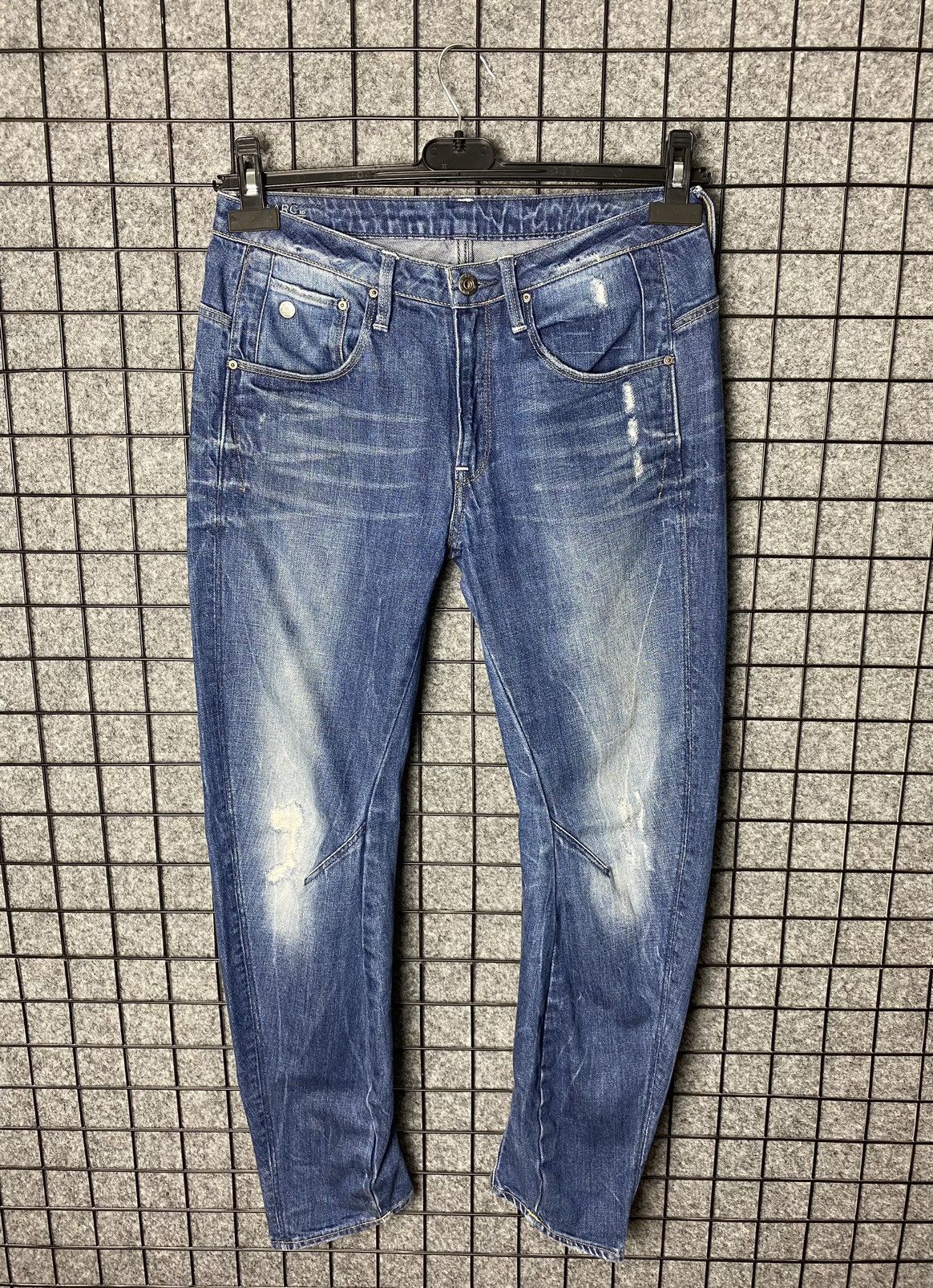 G-Star G Star Raw Streetwear Distressed Jeans Size 30 Size US 30 / EU 46 - 5 Thumbnail